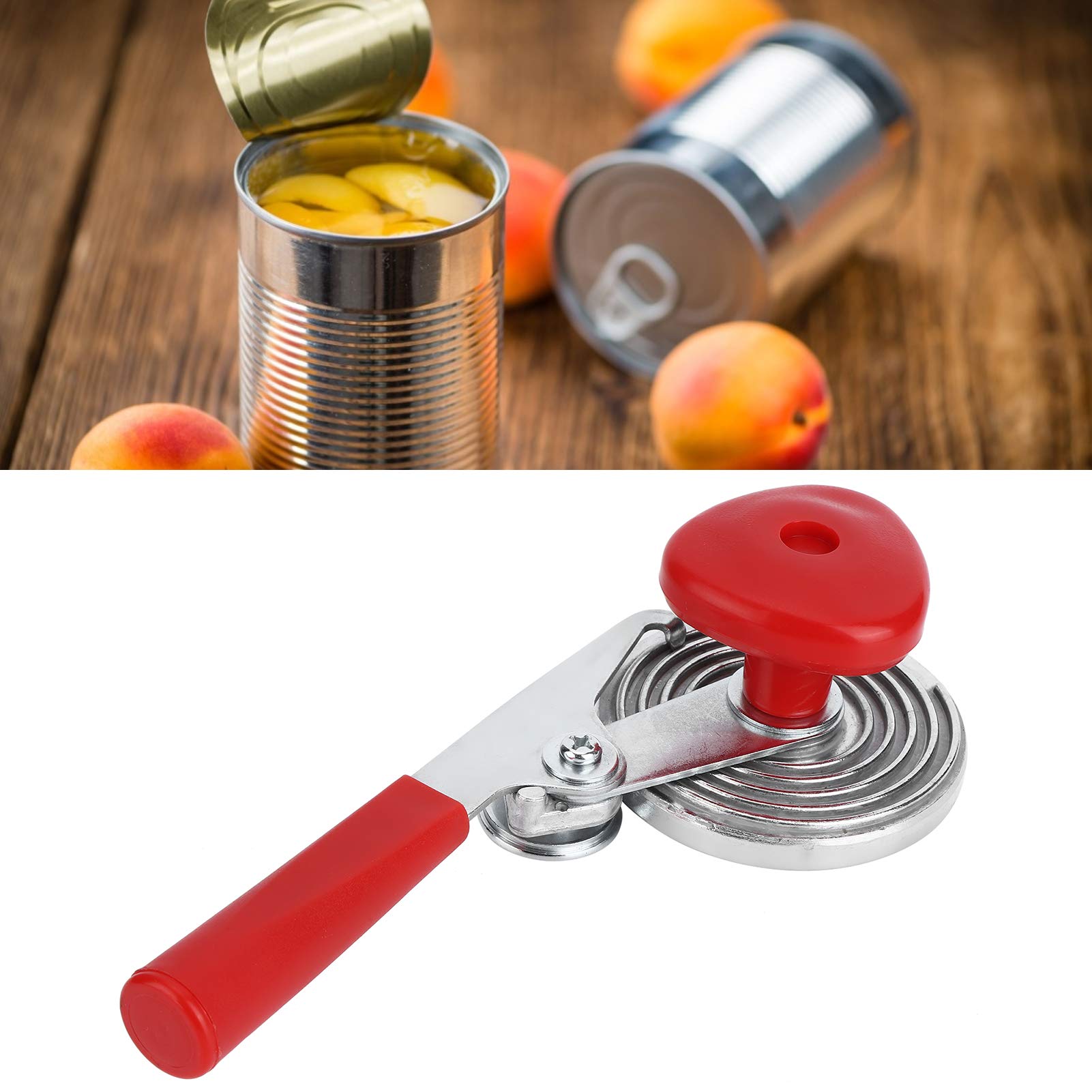 Germerse - Sellador manual de latas, herramienta de sellado de hierro para latas de vidrio, para frascos, conservas manuales, cocina del hogar