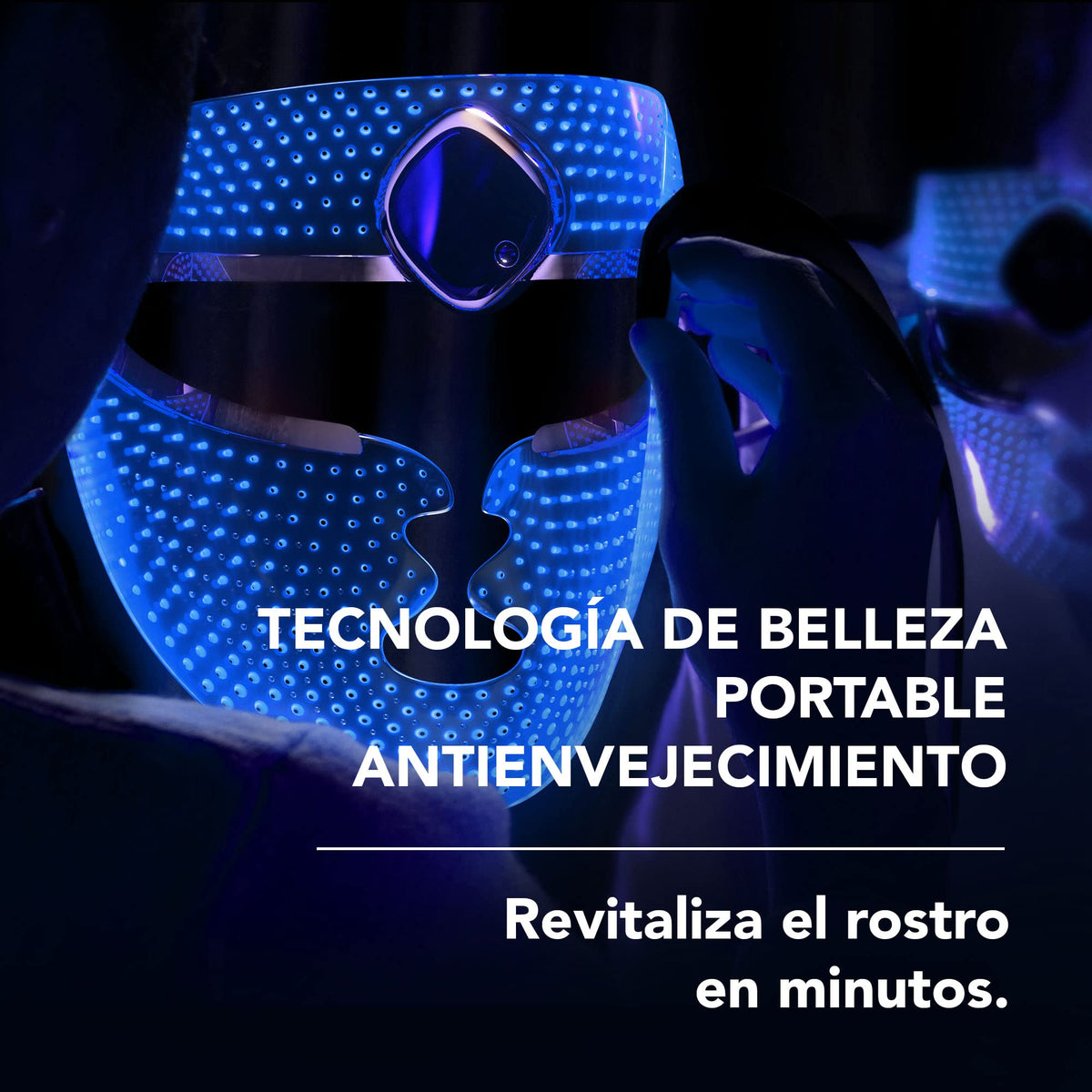 FAQ 201 - Máscara facial con luces LED RGB avanzadas, para manchas y acné suave, máscaras faciales para el cuidado de la piel, máscaras faciales inalámbricas de belleza, 600 puntos de resplandor