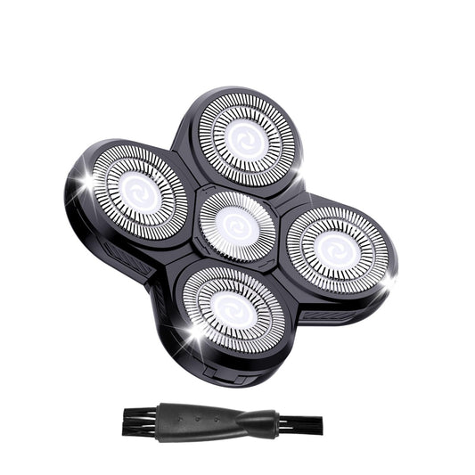 Accesorios de Afeitadora Eléctrica Universales de 5 Cabezales con Conector Triangular para Hombre