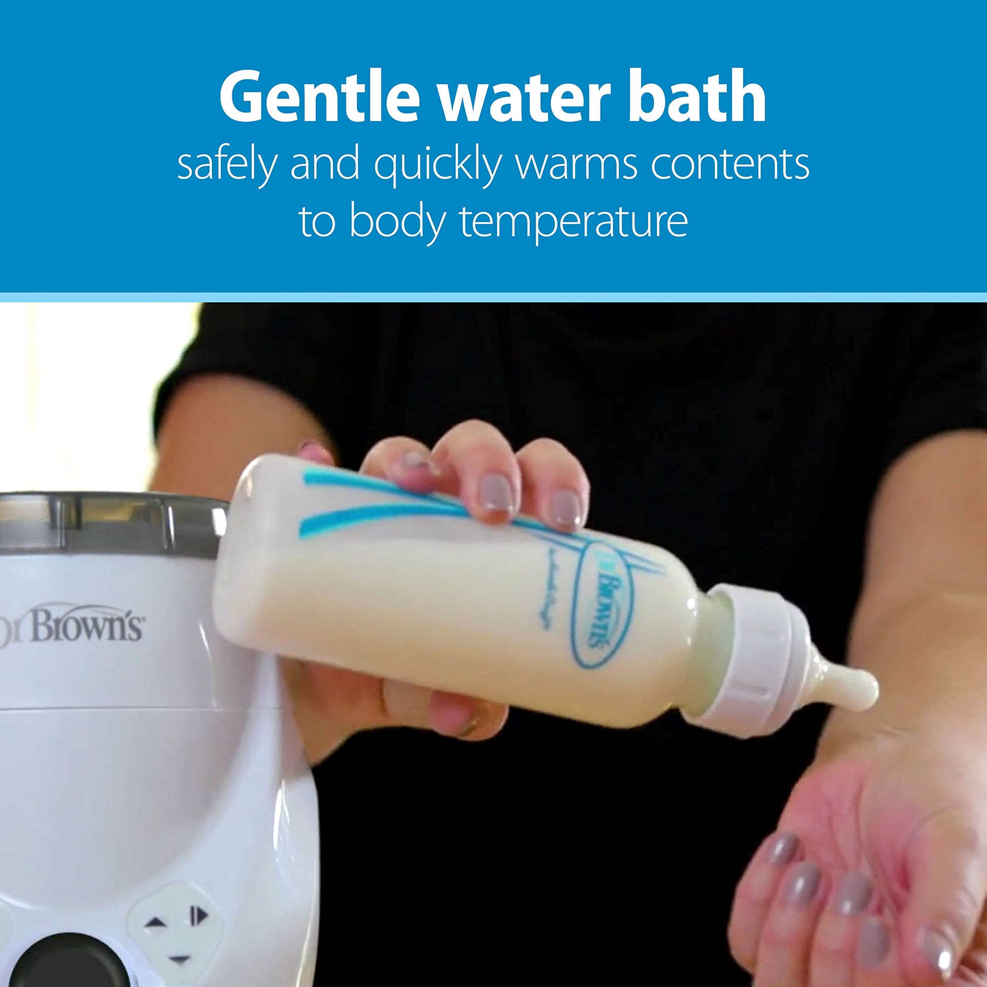 Calentador de Leche Materna y Biberones Dr. Brown's Natural Flow MilkSPA Uniforme y Consistente