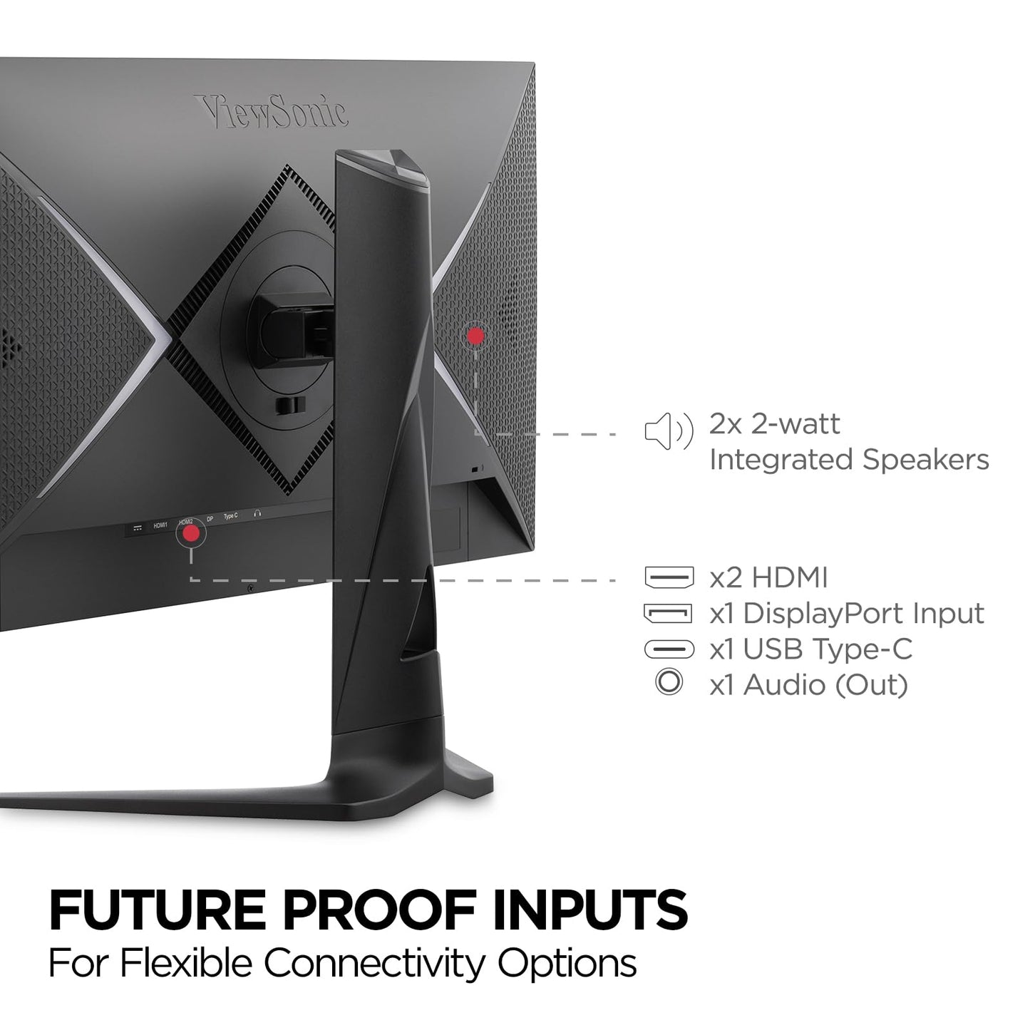 Monitor Viewsonic 25" IPS FULLHD Negro 280Hz con AMD FreeSync Premium y RGB