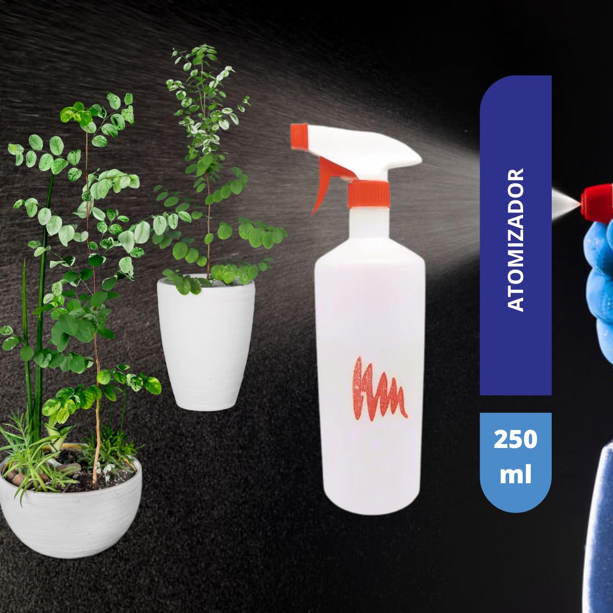 Atomizador Uso Rudo 250ml Varios Colores 10pzas
