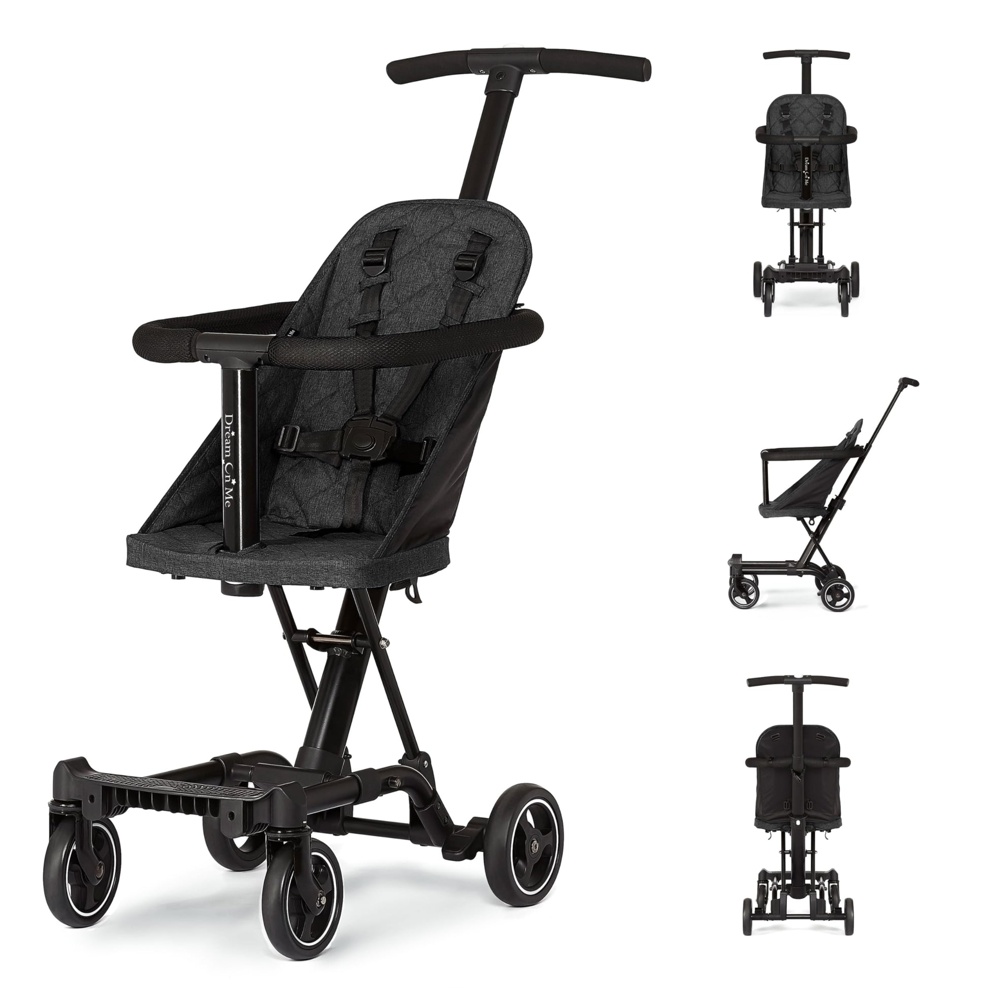 Cochecito y Silla de Paseo Dream On Me Negro Universal Coast