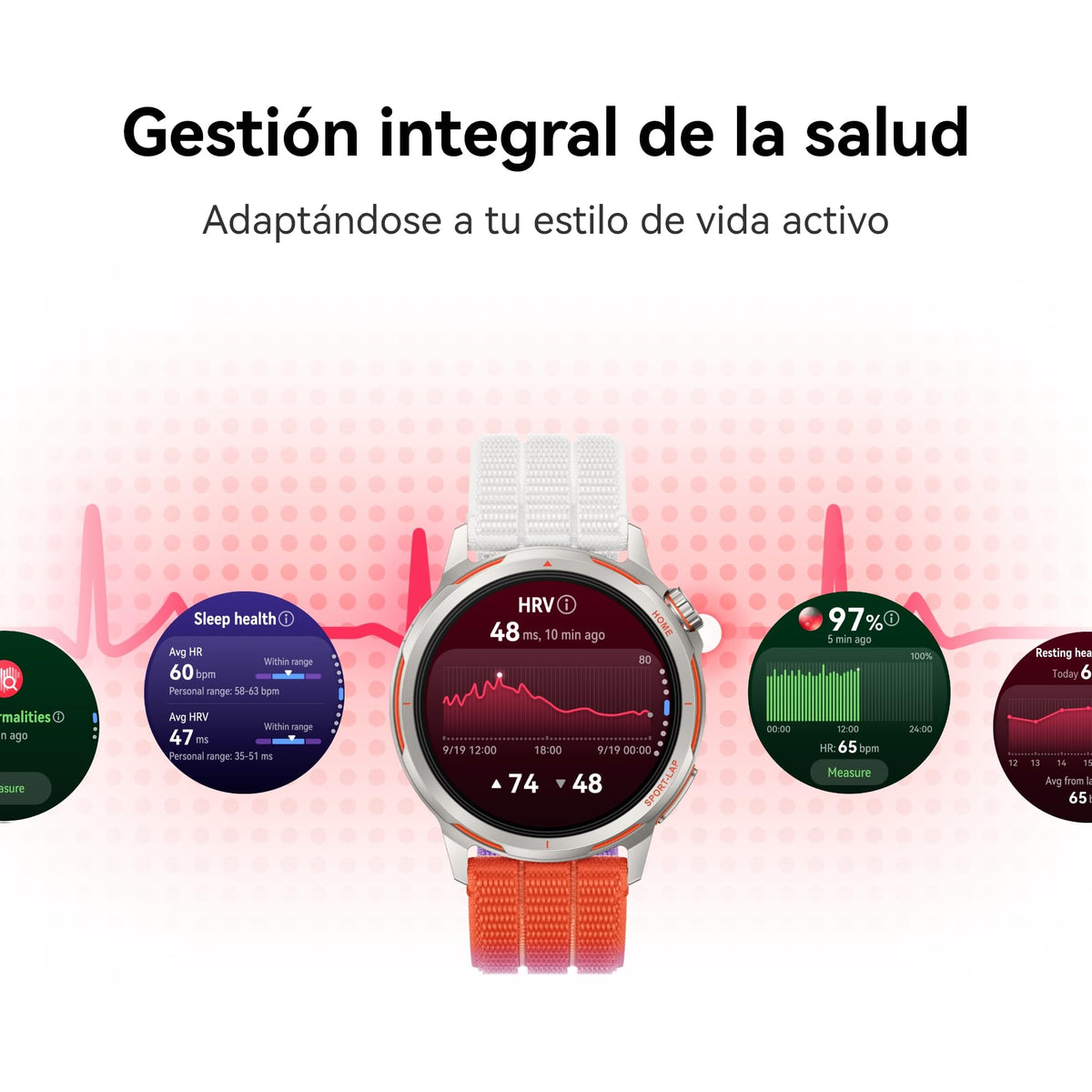 Smartwatch HUAWEI Watch GT Runner 2 Negro con GPS para Running y Pago NFC