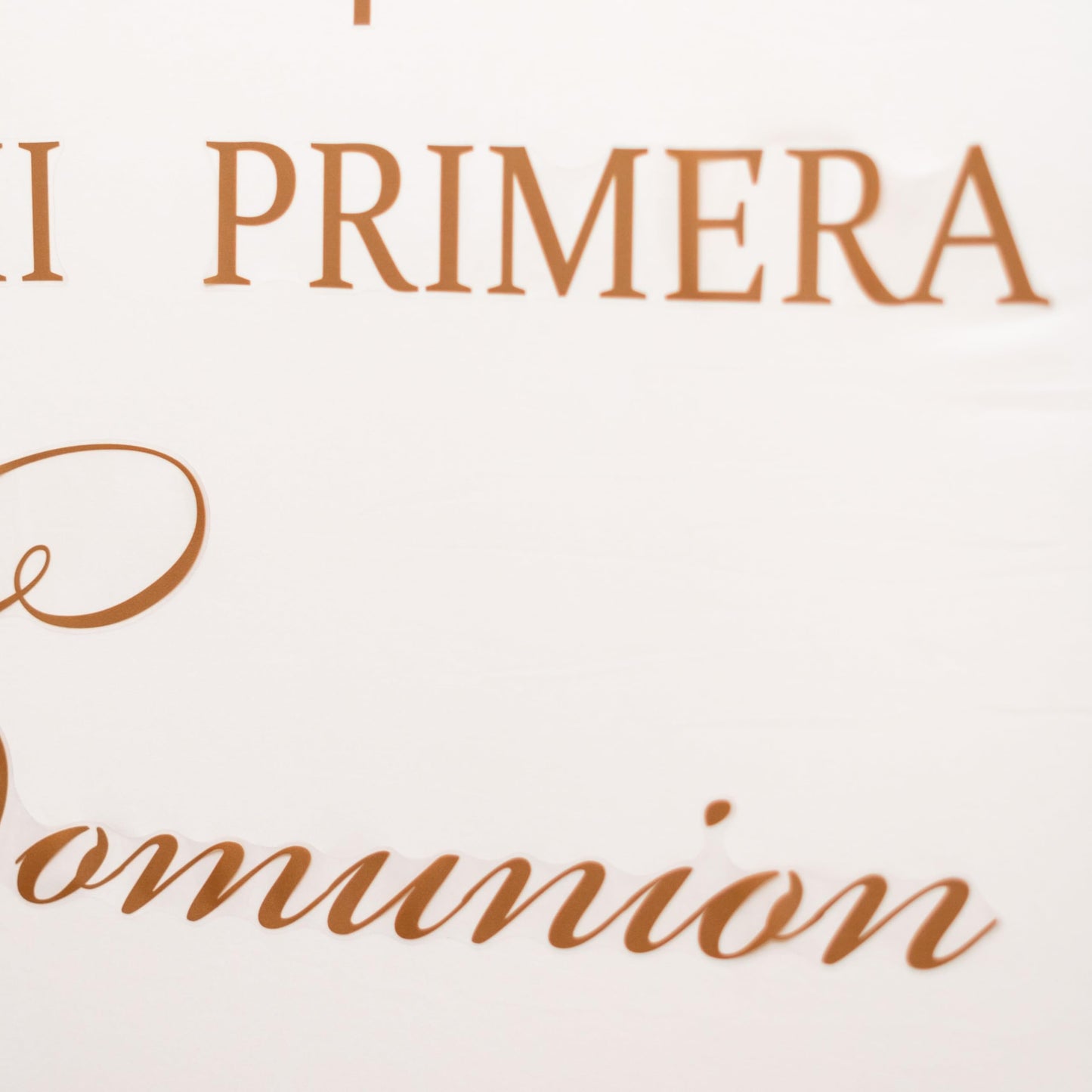 Calcomanía con Leyenda Dios Bendiga - Decoraciones Doradas para Fiesta de Bautismo Primera Comunión, Calcomanía de Arco de Globos Dios Bendiga Bautismo para Niños y Niñas