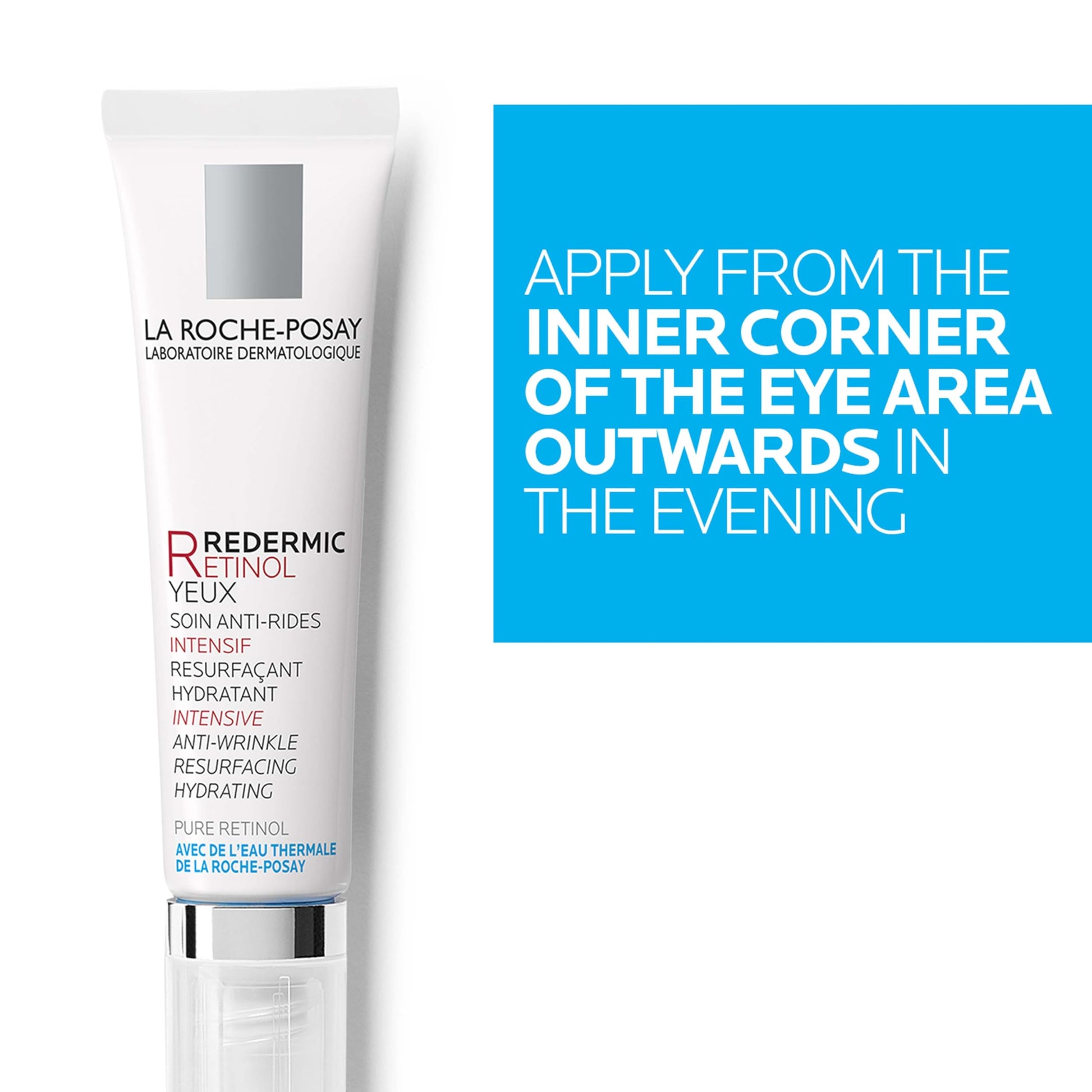 Crema para Contorno de Ojos Reafirmante Antiarrugas La Roche Posay Redermic R Ojos 15ml