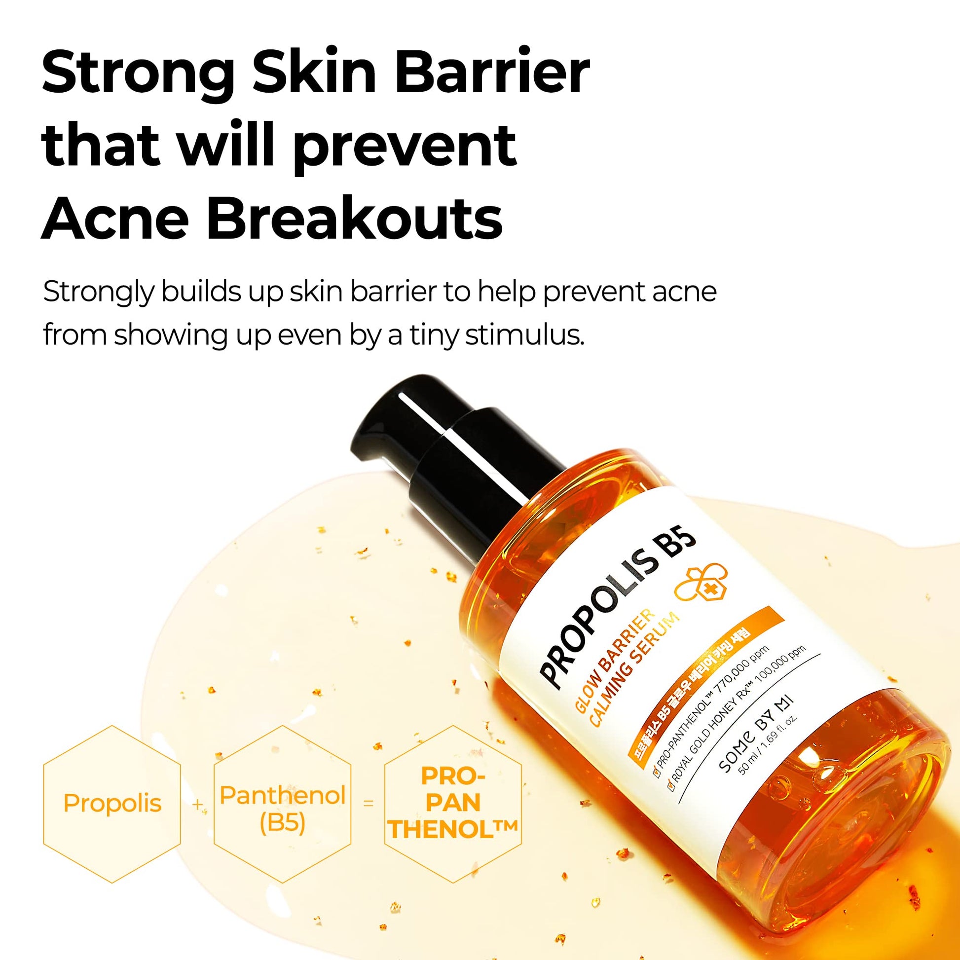 PROPOLIS B5 GLOW BARRIER CALMING SERUM / con Royal Gold Honey Rx