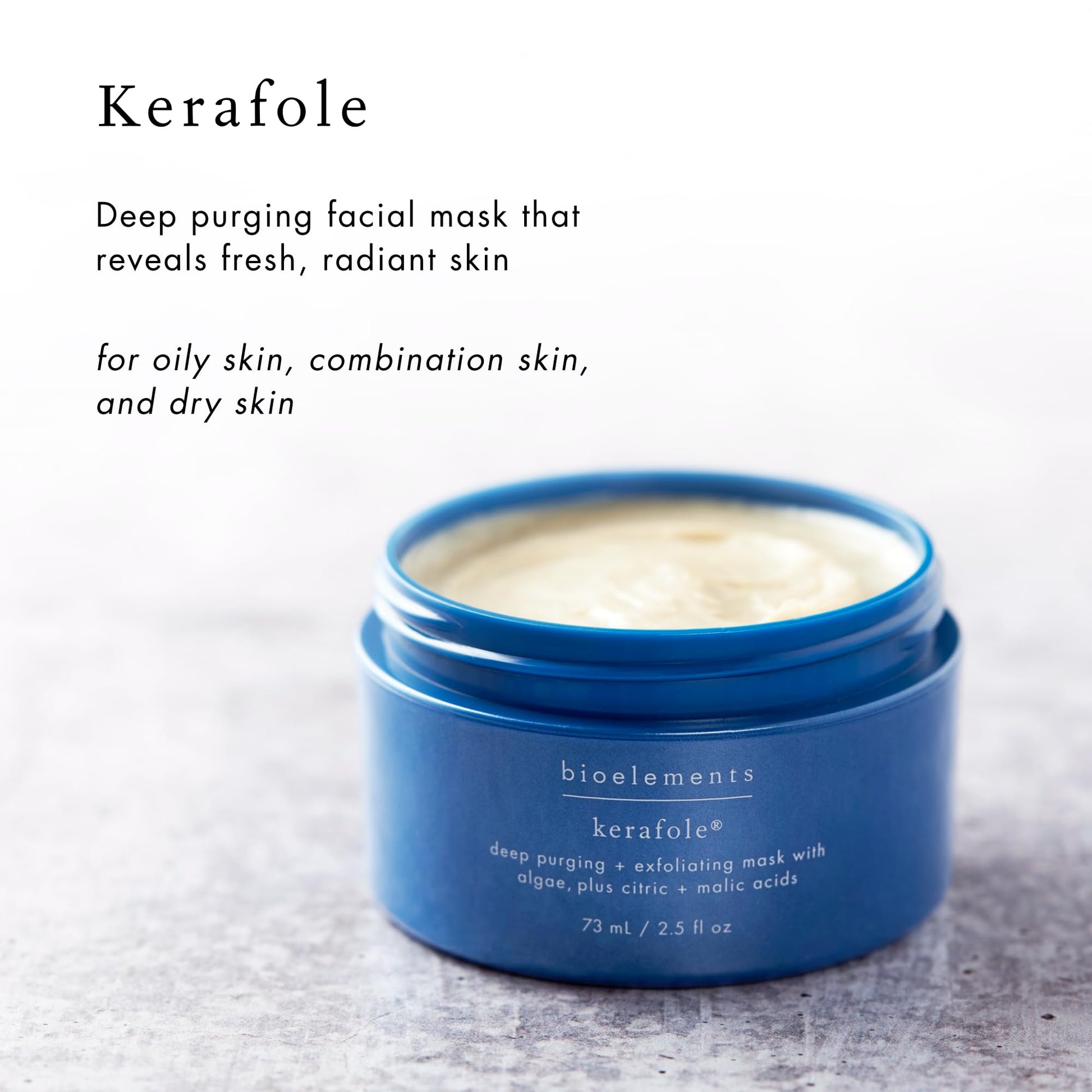 Bioelements Kerafole Facial Mask, 2.5 Ounce