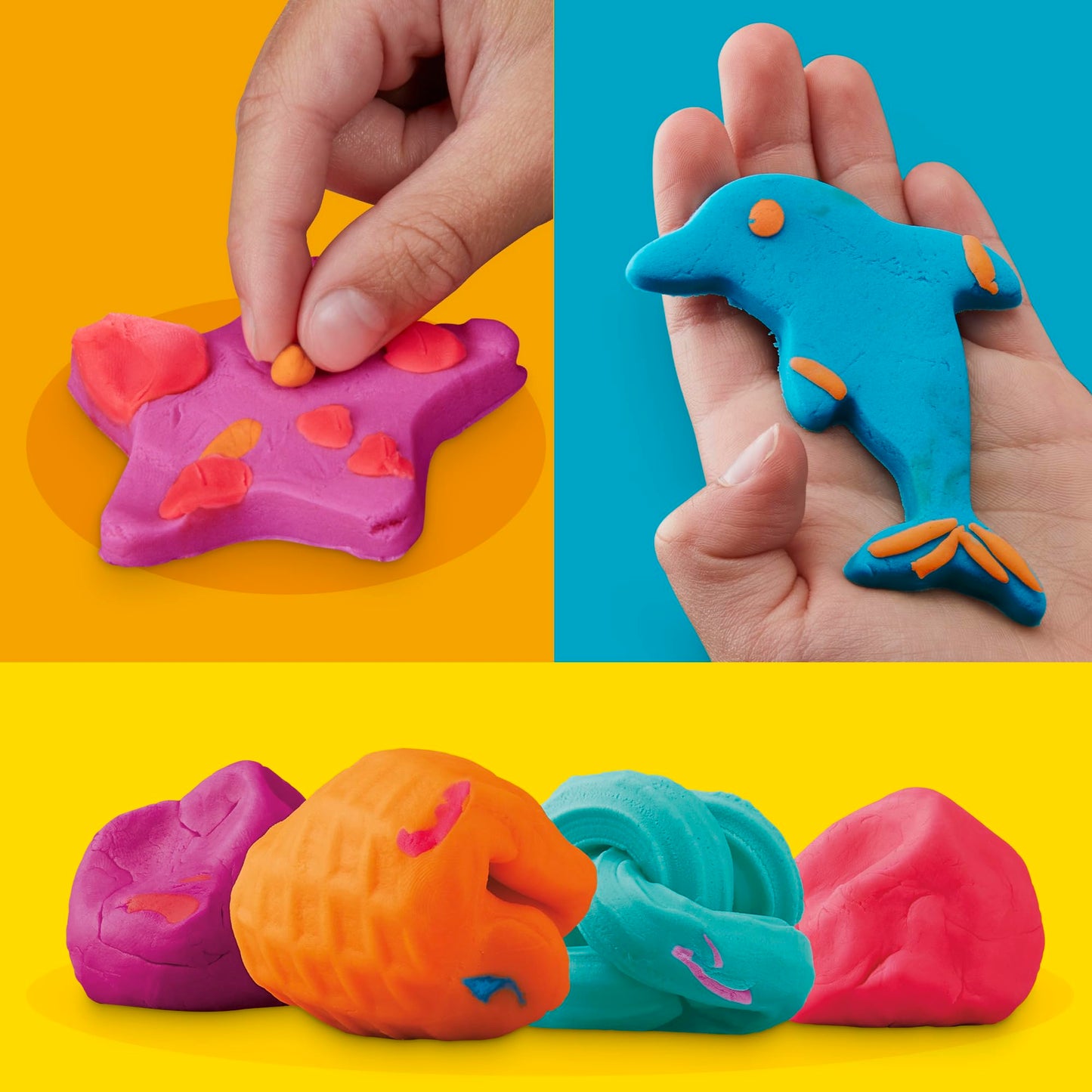 Pack de Modelado Play Doh Variedad de Colores para Niños y Niñas