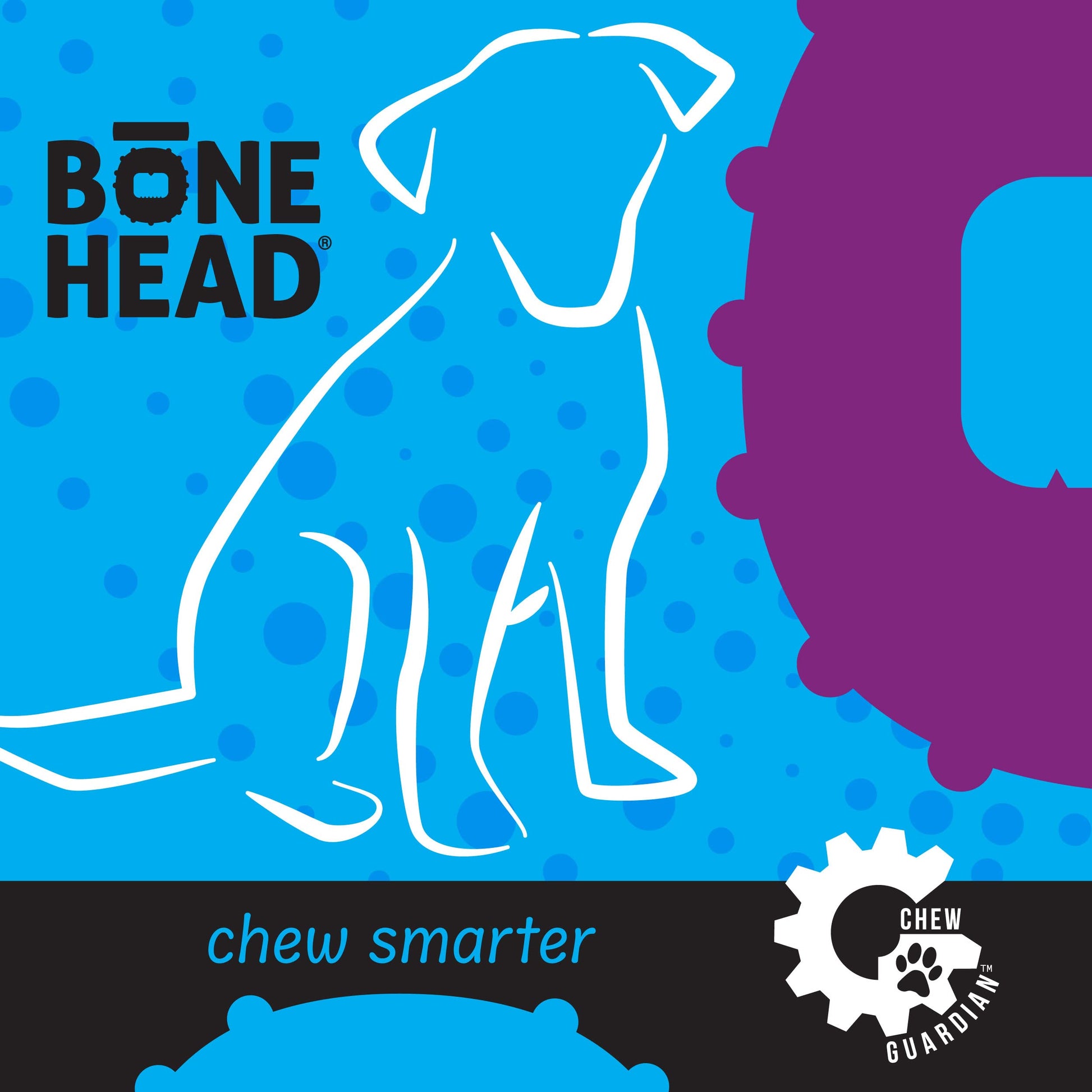 Himalayan Dog Chew Bonehead - Soporte grande para masticar perros asegura masticables para perros, masticar más inteligente y más tiempo, estimula a tu perro, sostiene masticables de yak con cierre de