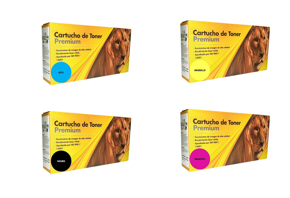 Juego de Toner T/T CF510A Completo Compatible Impresoras Laser Jet M180nw