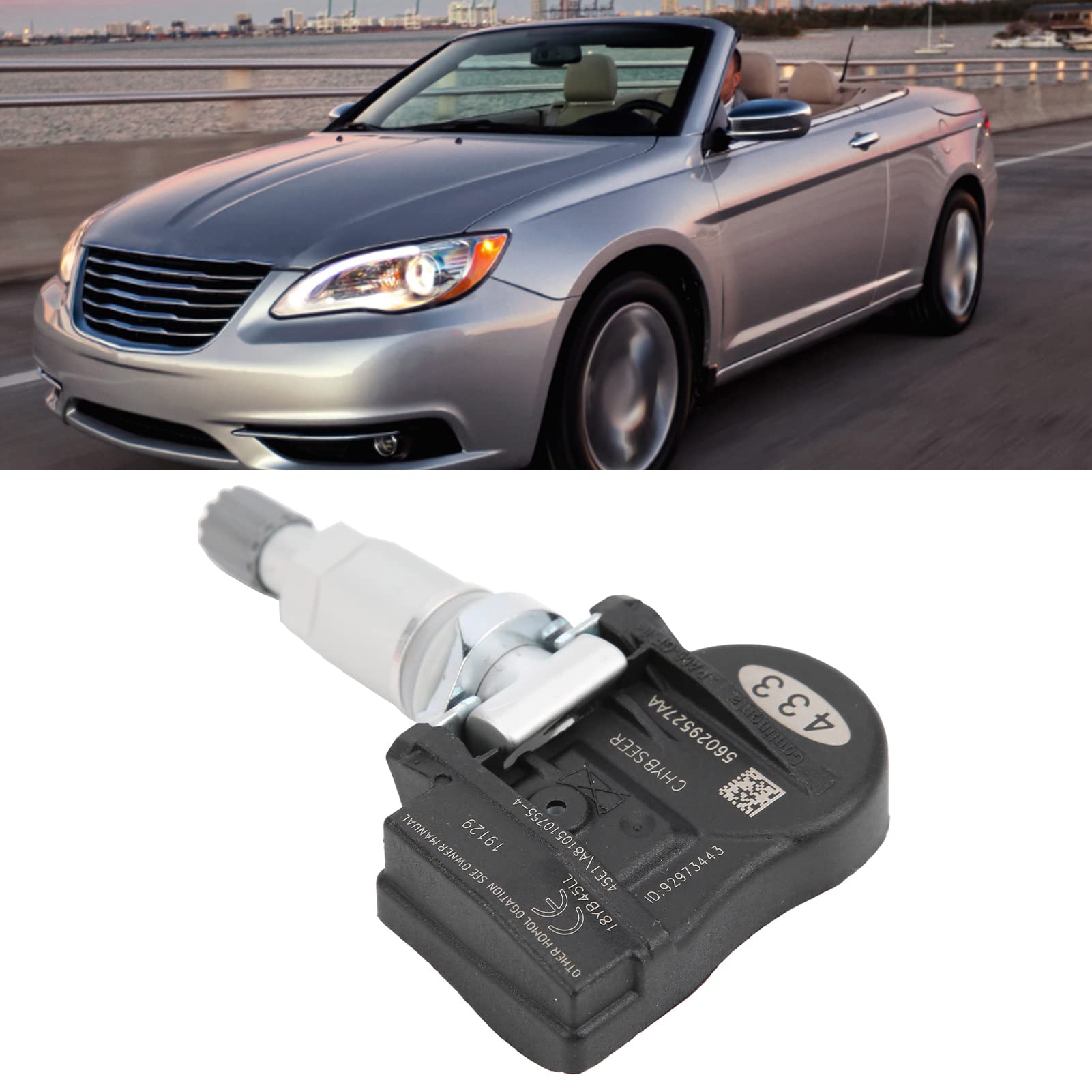 Sensor de Presión TPMS Reemplazo 56029527AA para Neumáticos 200 2012-2013 Journey 2009-2017