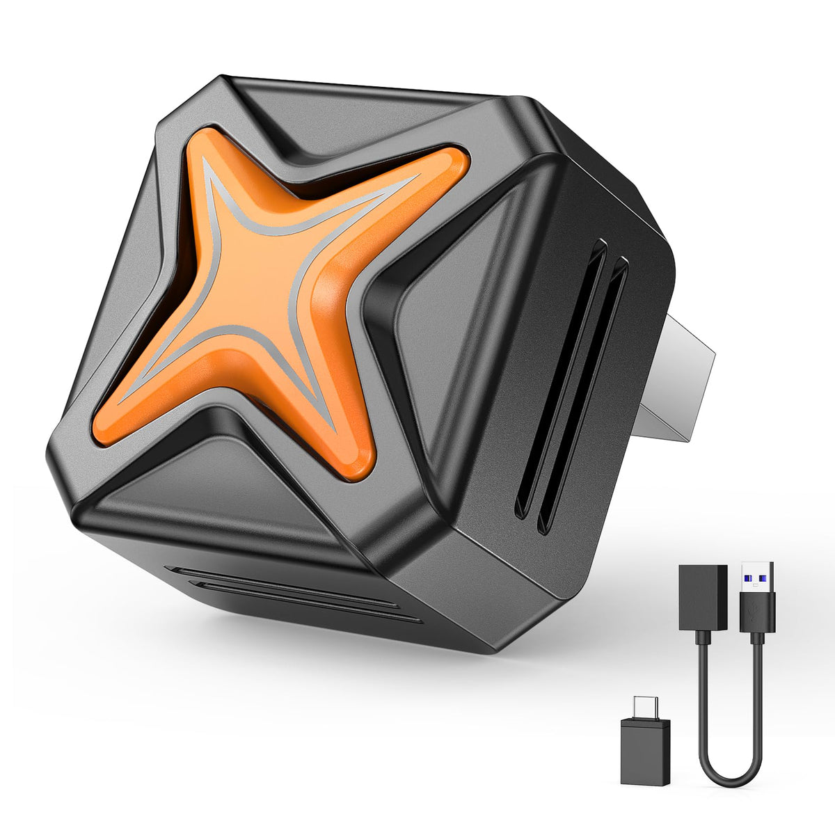 Adaptador Inalámbrico Visoud 2026 Blanco Ultra Mini con Reconexión Automática y Control de Botón