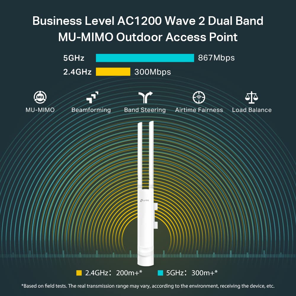 Punto de Acceso TP-Link EAP225 Exterior