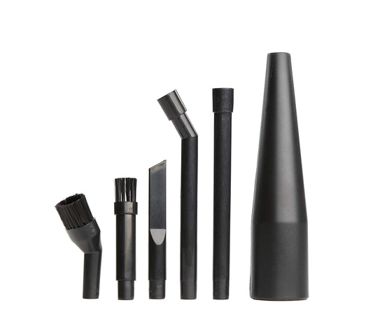 CRAFTSMAN CMXZVBE38668 1-1/4" Kit de 6 Piezas de microlimpieza para aspiradora húmeda y Seca, Accesorios de aspiradora de Grado Industrial para Limpieza intrincada y Detallada, se Adapta a 1-1/4