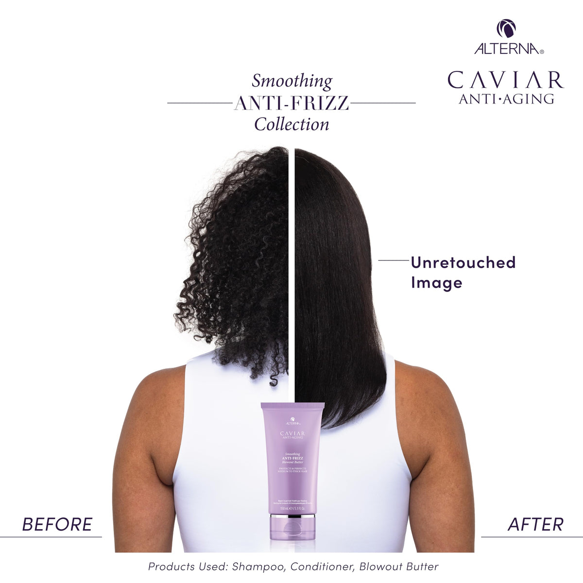 CAVIAR Anti-Aging Smoothing Anti-Frizz Blowout Butter, 5.0-Ounce