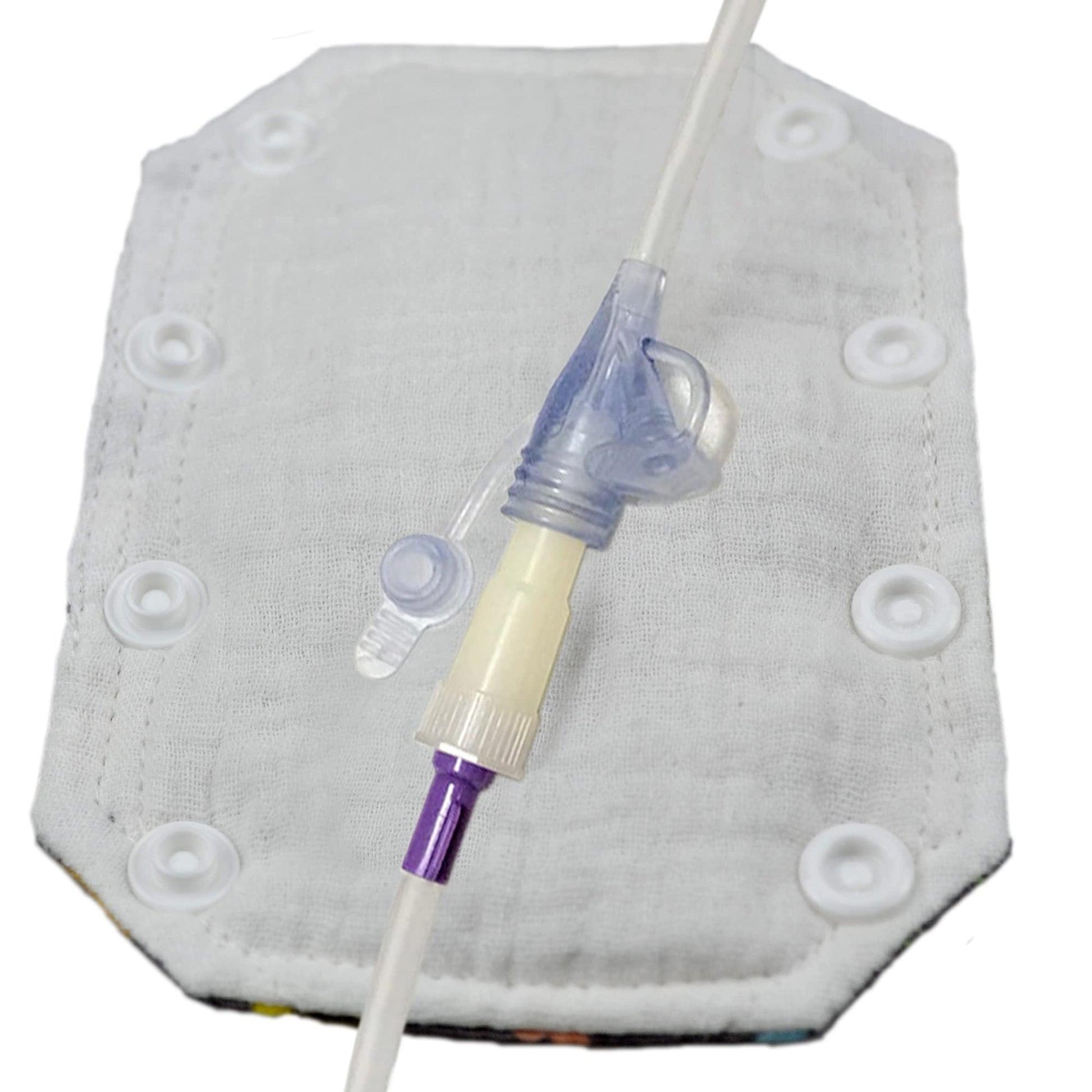 Paquete de 2 tapas de puerto de tubo de alimentación con tubo G PEG o tubo J para cubierta de conexión infantil