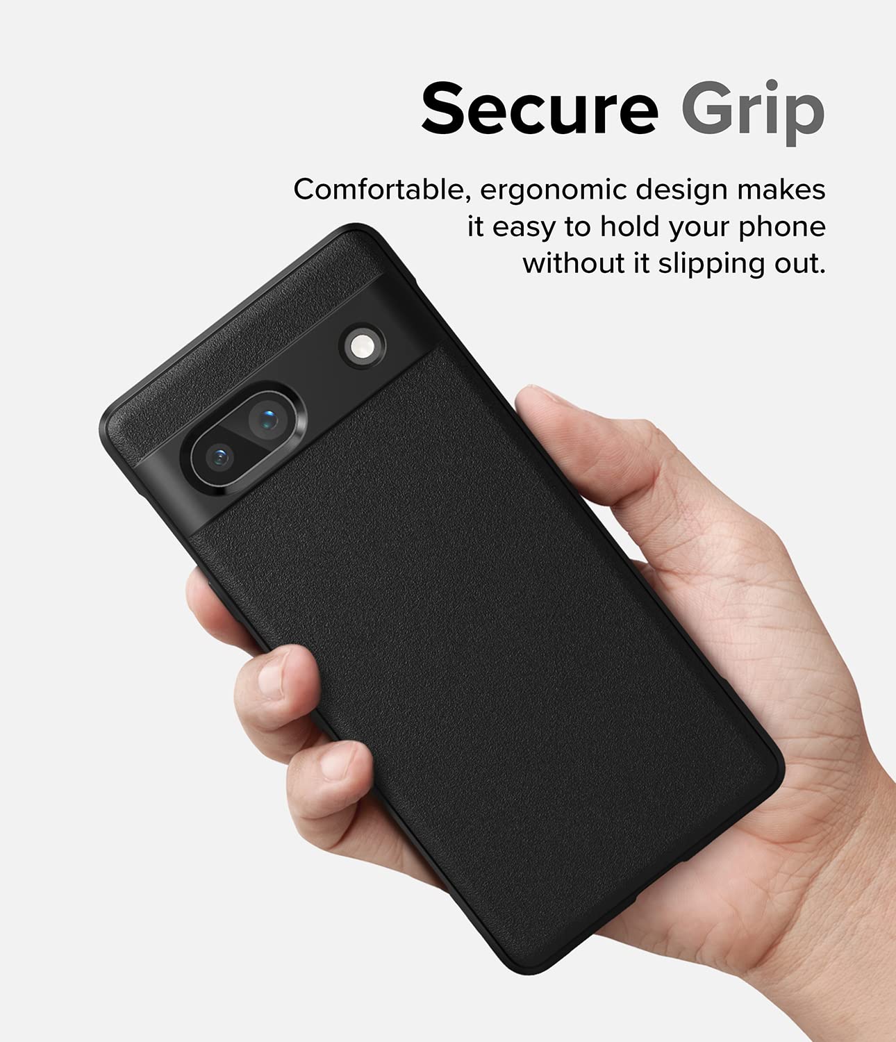 Funda Ringke Onyx Google Pixel 7a 5G Negro Antideslizante con Protección Adicional