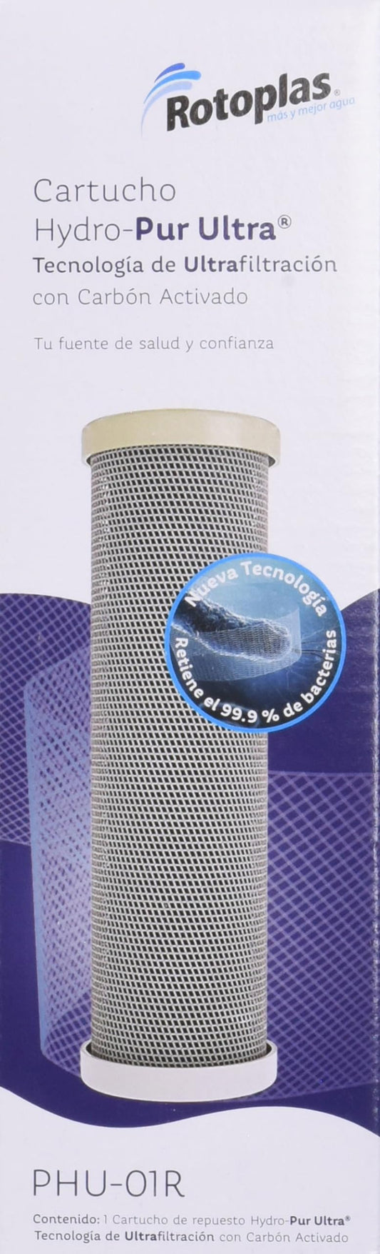 Cartucho Ultrafiltración Rotoplas Blanco Hydro-Pur