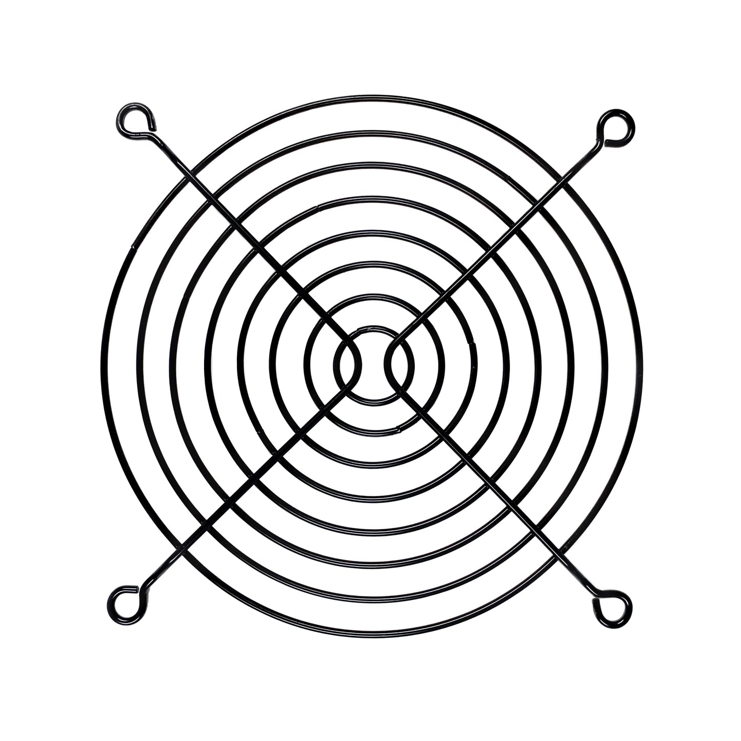 Parrillas 120 mm Dedo Negro Paquete de 8