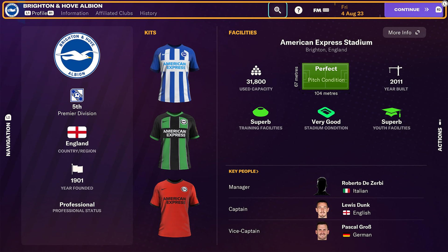 Football Manager 2024 (PS5)