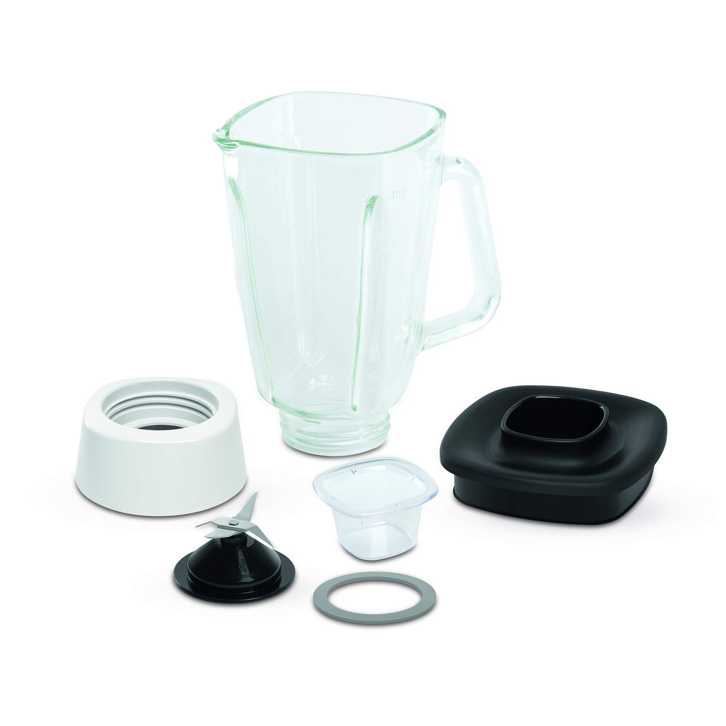 Licuadora T-Fal InfinyForce Azul con 12 Funciones y Vaso de Vidrio Termo Resistente