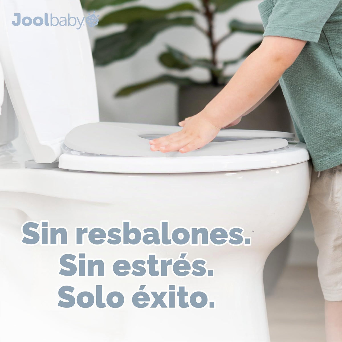 Jool - Asiento plegable para entrenamiento de viaje para niños pequeños, se adapta a inodoros redondos y ovalados, ventosas antideslizantes, incluye bolsa de viaje (gris)