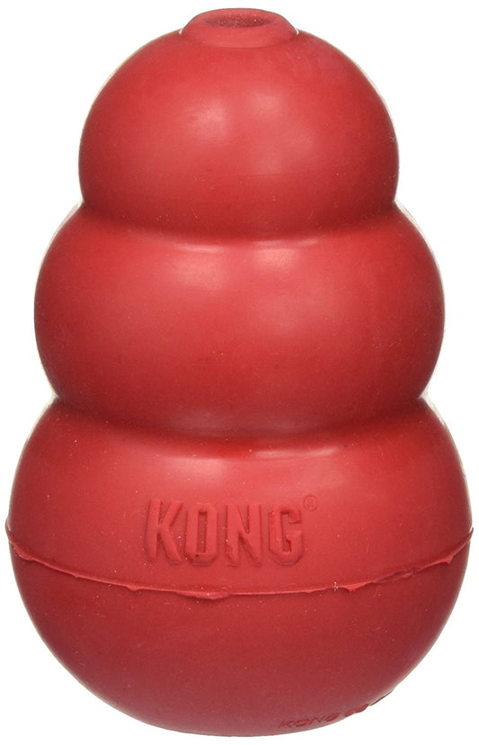 KONG Juguete clásico Mediano para Perro, Rojo, Mediano, Paquete de 2