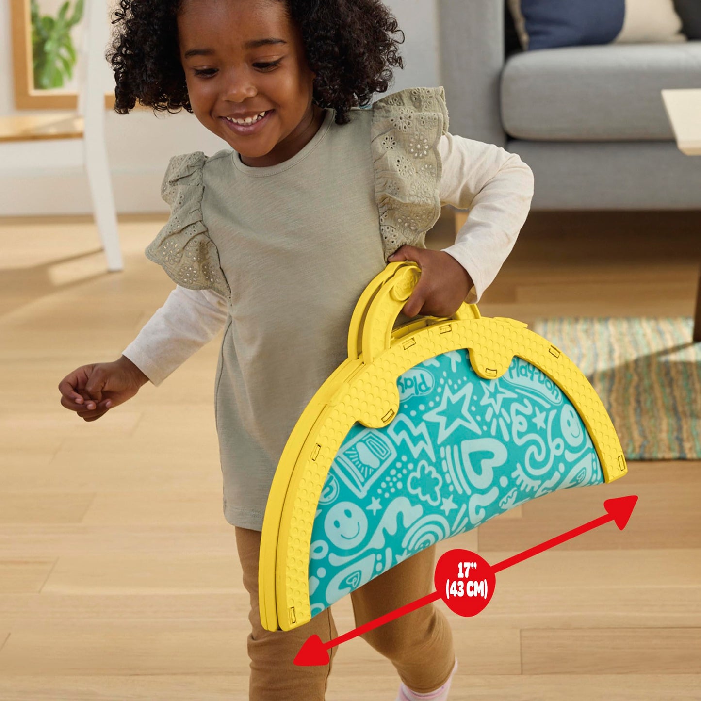 Set de Juego Portátil Play Doh con 19 Accesorios para Niños y Niñas