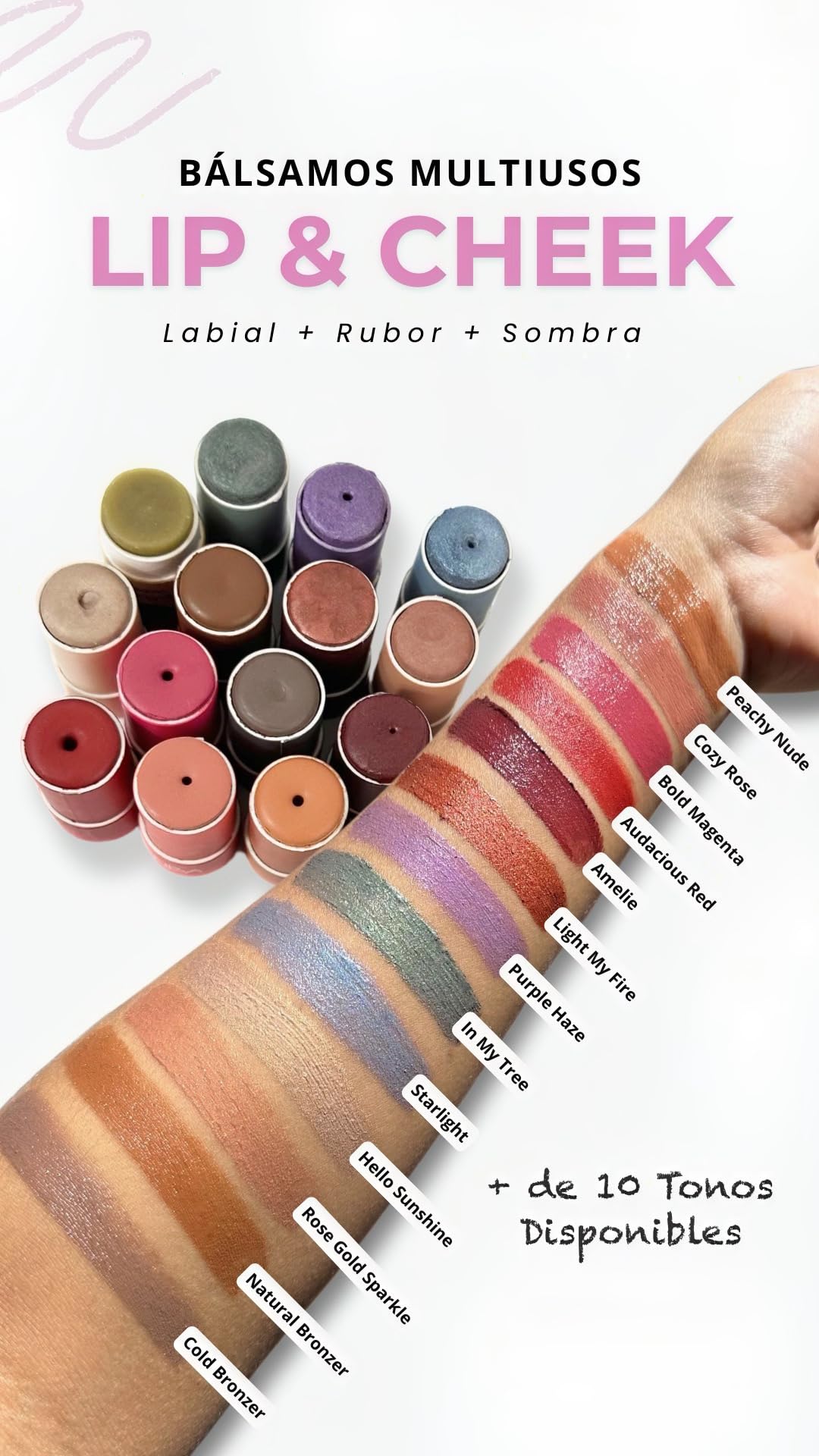 Ceiba Lip & Cheek (COZY ROSE)