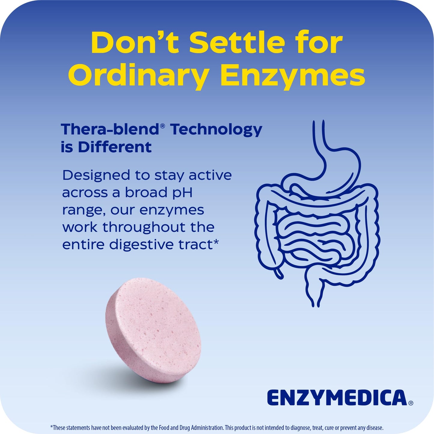 Enzymedica - Cápsulas para masticables digeridas para niños, 90 unidades