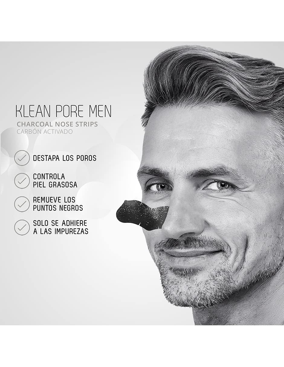 QVENE 30 Tiras para puntos negros de carbon activado peel off para la nariz | Quita puntos negros, espinillas, acne, exceso de grasa e impurezas | mascarilla puntos negros para el cuidado facial skin care