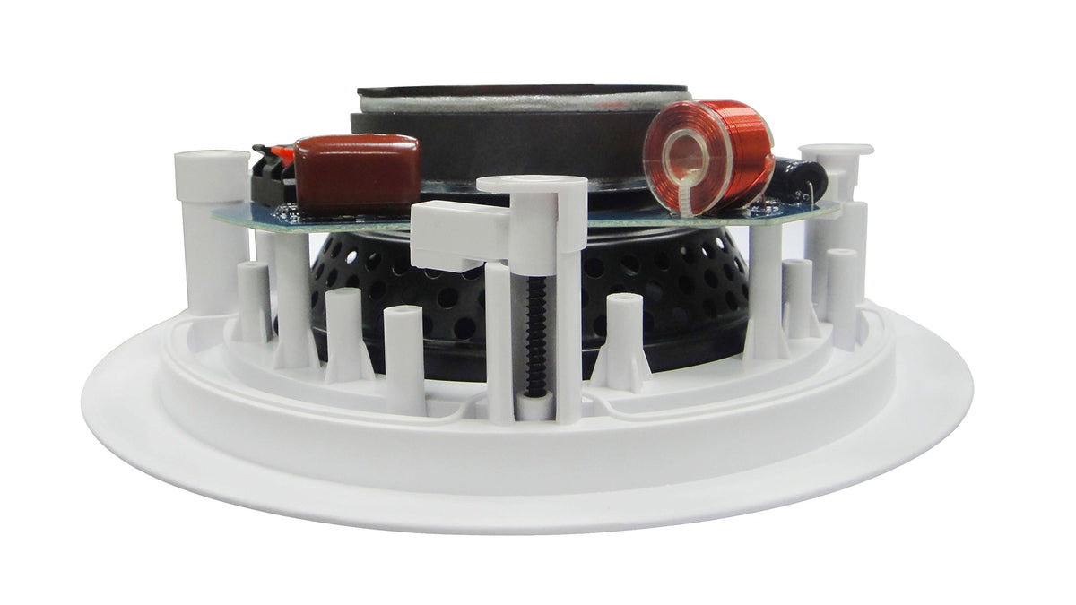 Altavoz de Techo 652C Blanco con Tweeter Pivotante, 16.51 cm, 80 Vatios 2-Way