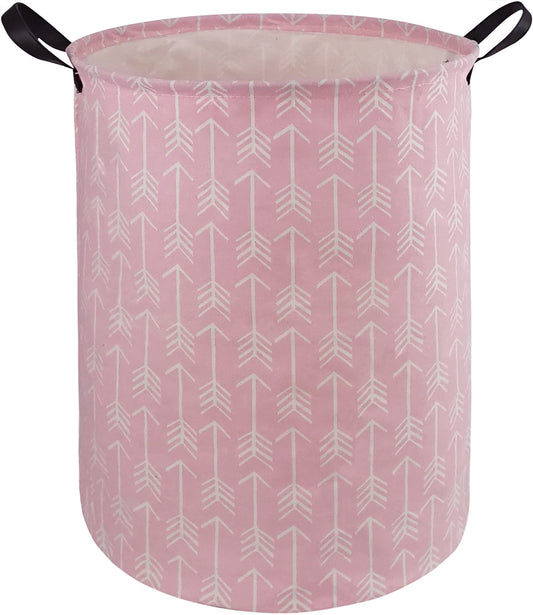DUYIY - Cesta de lavandería para niños, cesta de almacenamiento para lavandería, cesta de almacenamiento para ropa, guardería, cesta de regalo con asas (flecha)