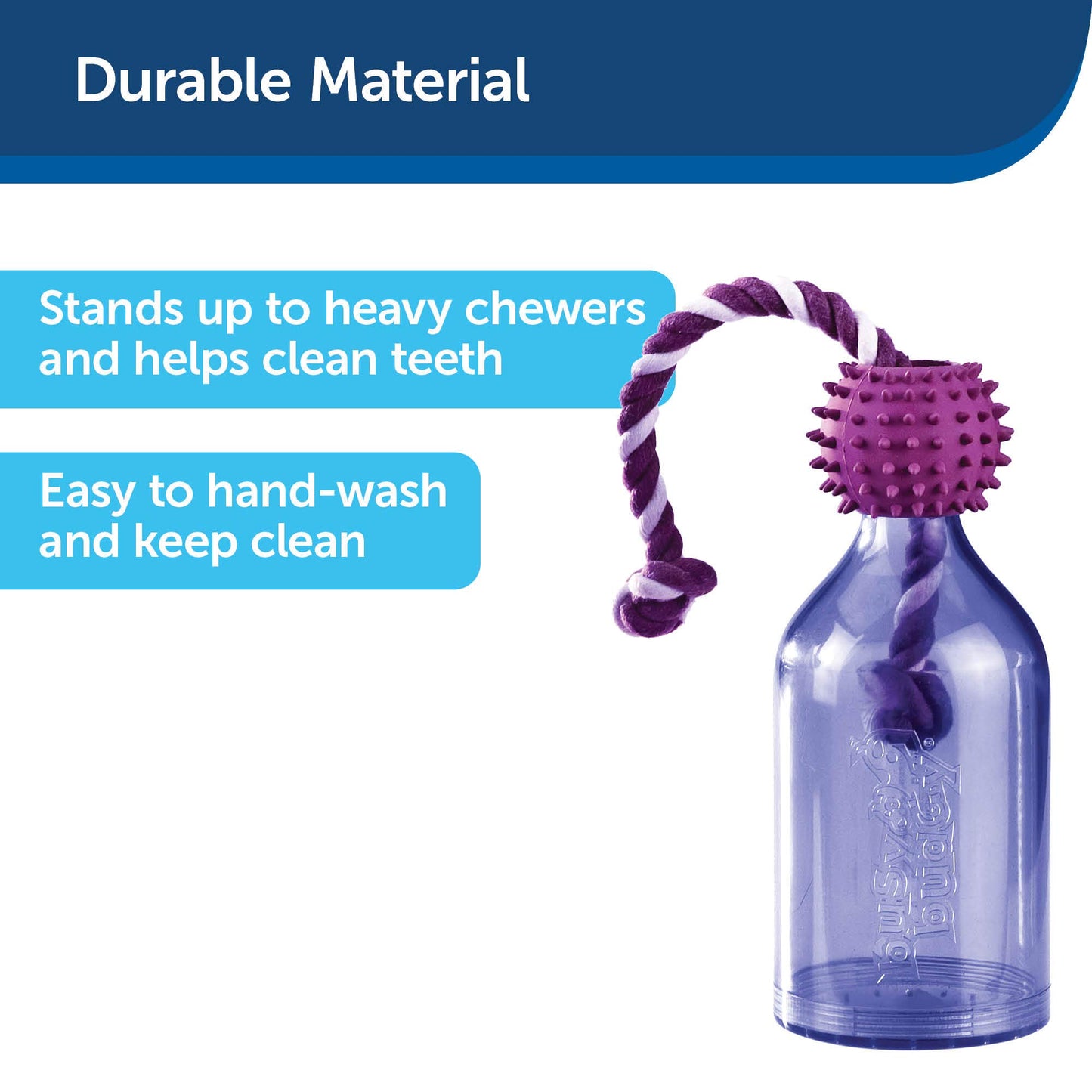 Juguete Dispensador de Comida para Perros Petsafe Busy Buddy Tug-A-Jug Pequeño