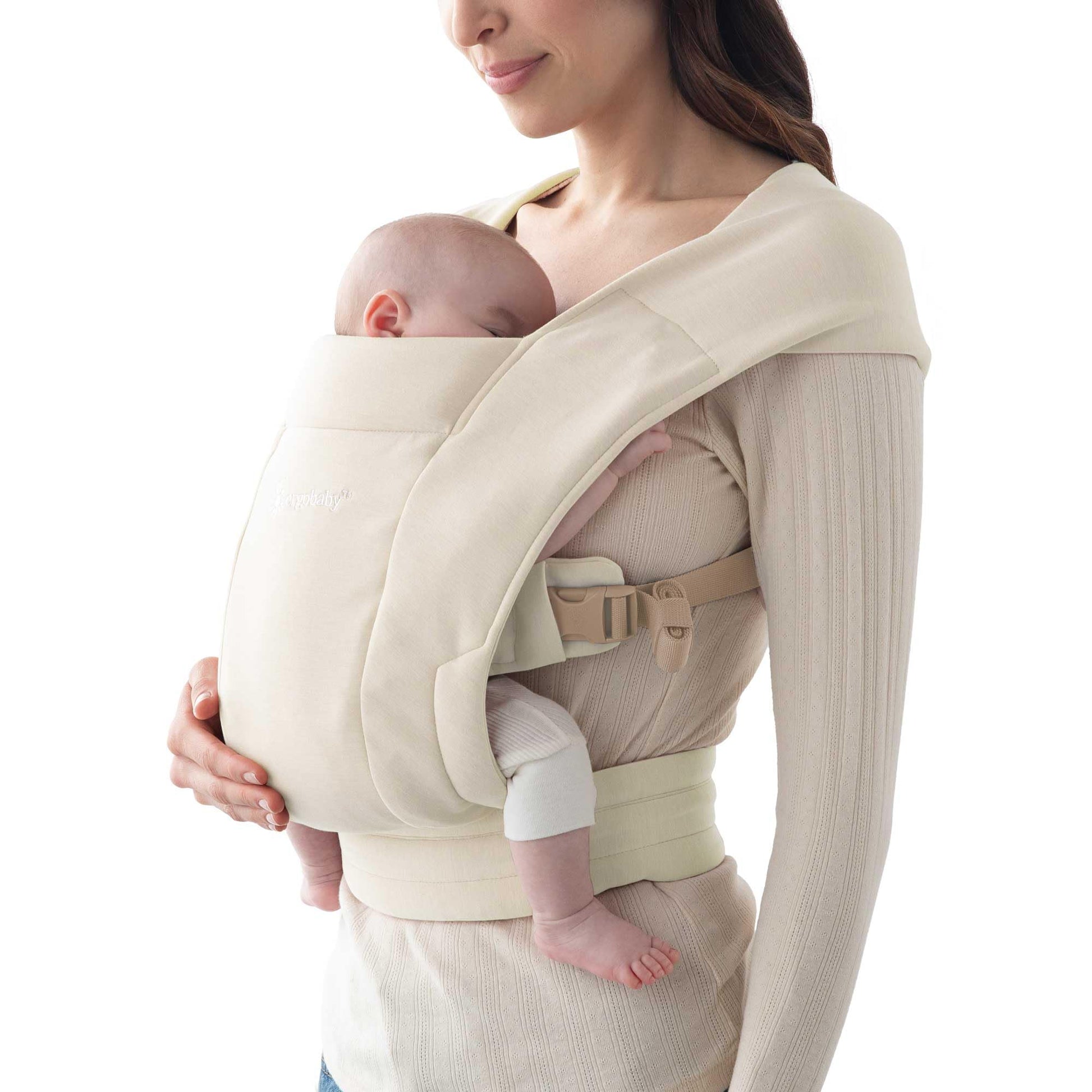 Envoltura Portabebés Ergobaby Crema Ponte Knit Essentials para Recién Nacido