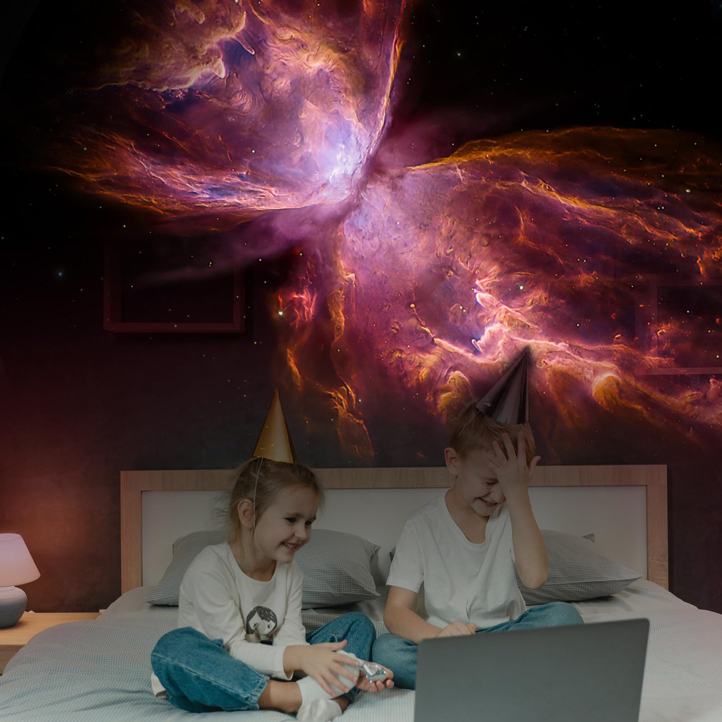 Discos Deslizantes Orzorz Nebulosa Mariposa para Proyector Star Galaxy Lite Home Planetarium Projector