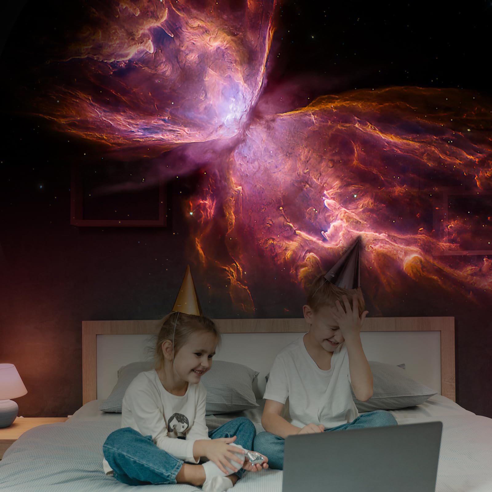 Discos Deslizantes Orzorz Nebulosa Mariposa para Proyector Star Galaxy Lite Home Planetarium Projector