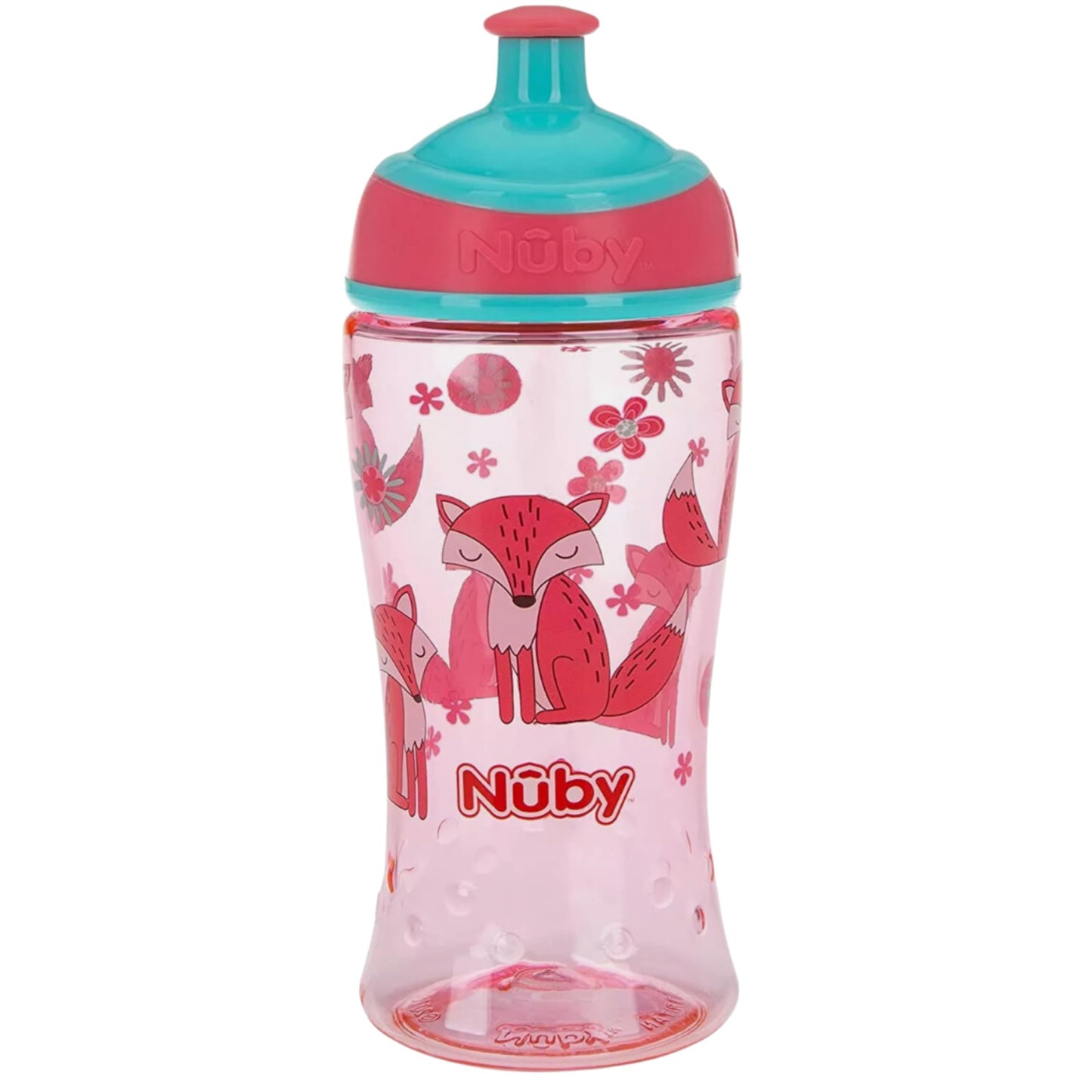 Botella para Agua con Pop Up Nuby Multicolor para Niños