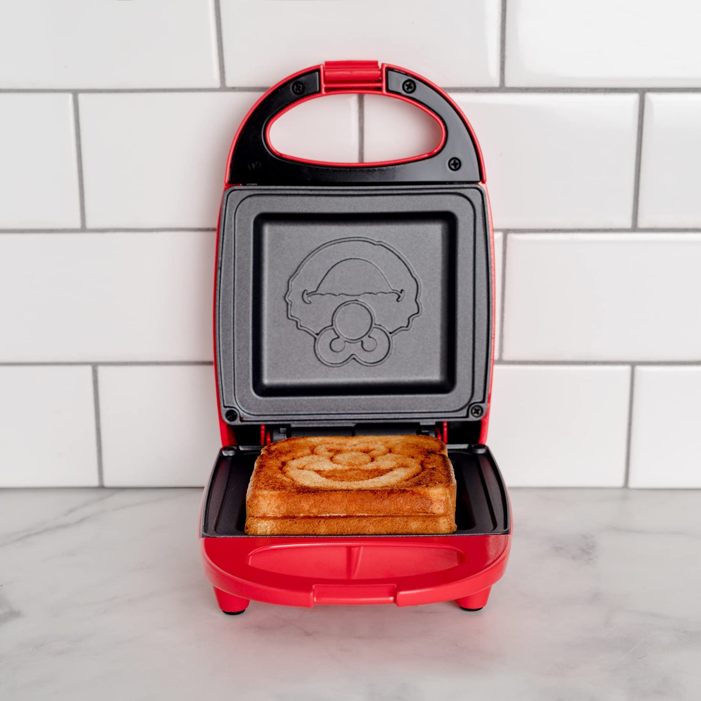 Sandwichera Individual Uncanny Brands Elmo Sesamo Aparato de Cocina