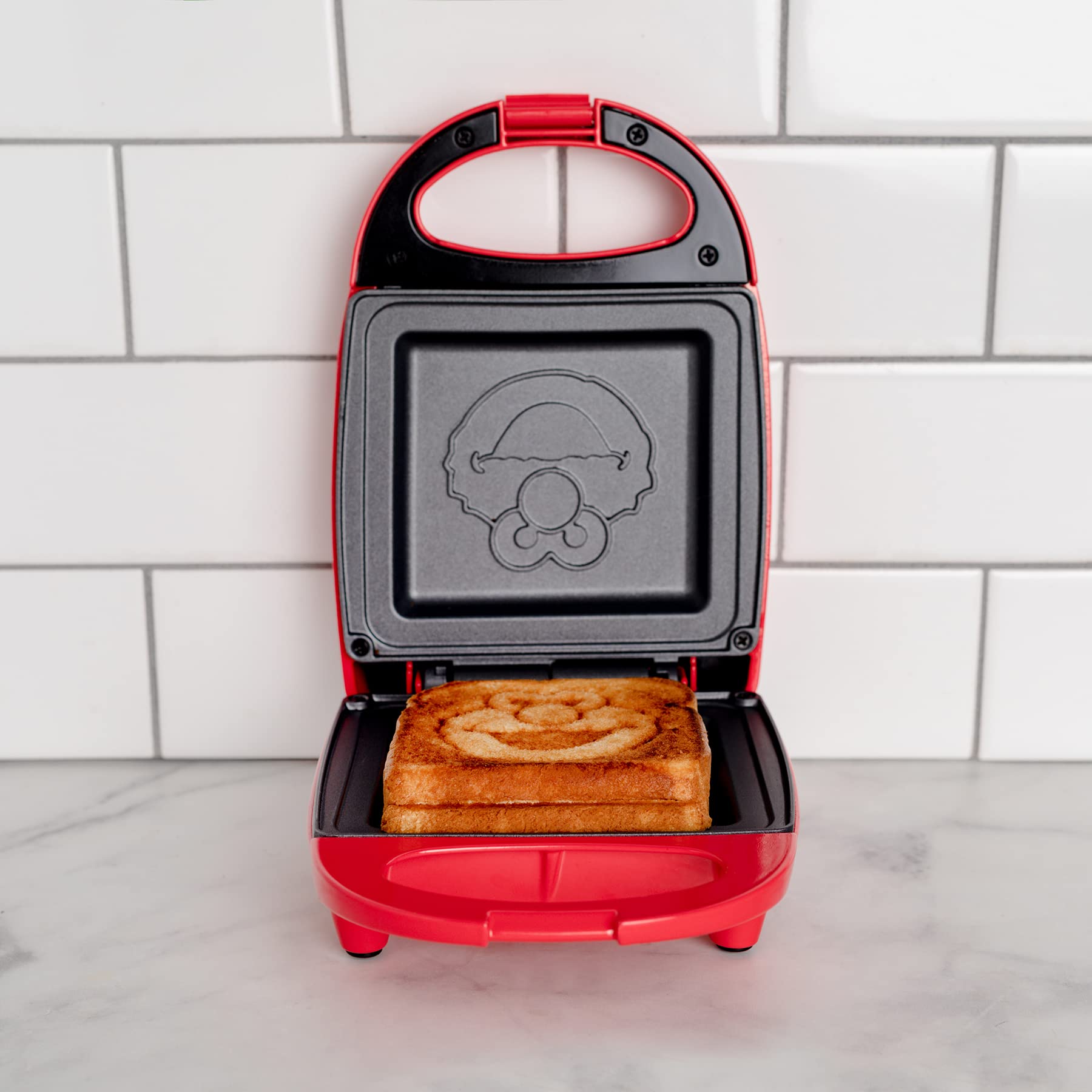 Sandwichera Individual Uncanny Brands Elmo Sesamo Aparato de Cocina