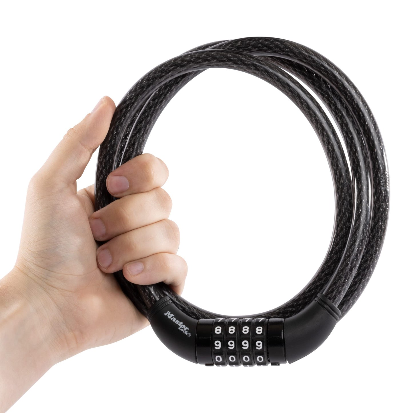 Candado de Combinación Reseteable Master Lock Negro 5'x1/5,1 cm