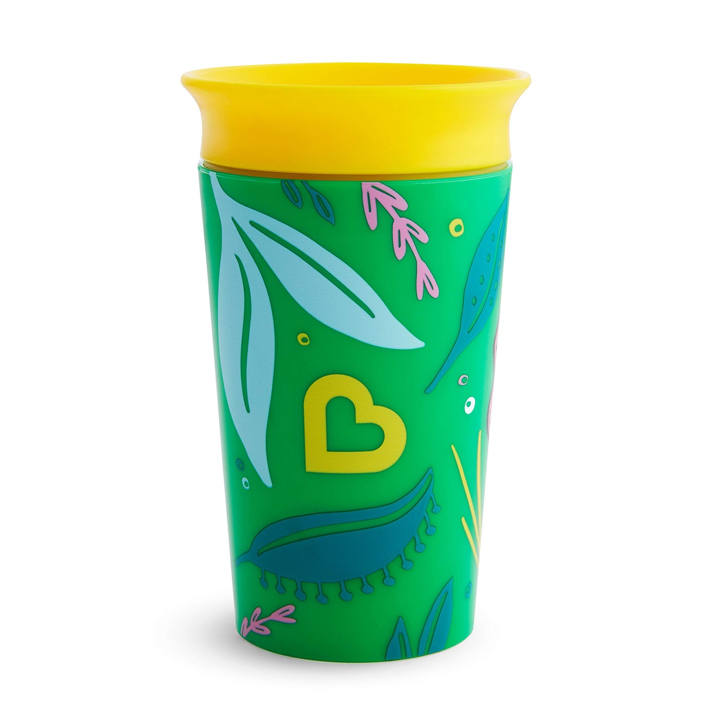 Munchkin Miracle 360 Wildlove - Taza de desayuno, 8 onzas, diseño de elefante