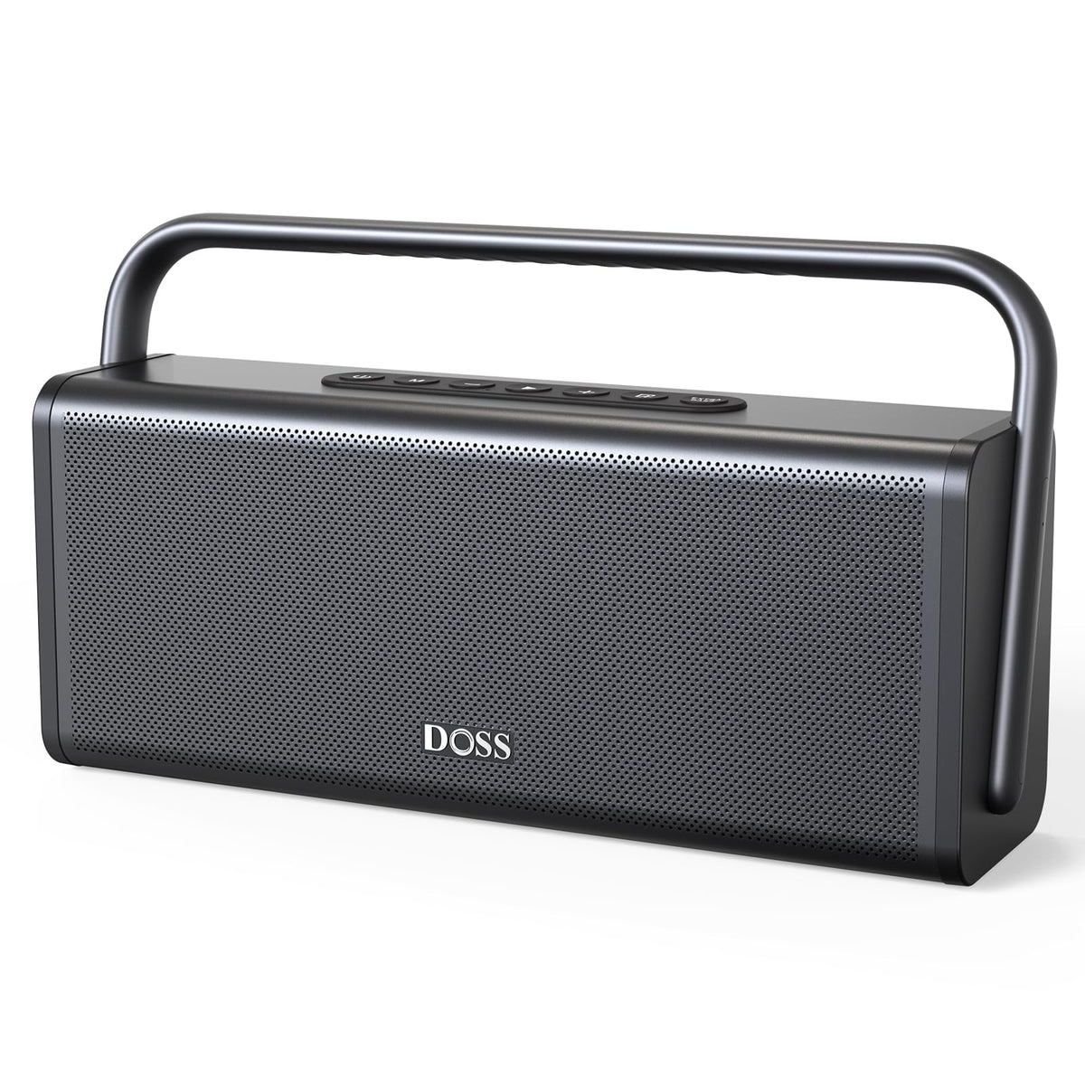Altavoz Bluetooth DOSS SoundBox XL Pro Negro con Sonido Estéreo Potente y Graves Extra