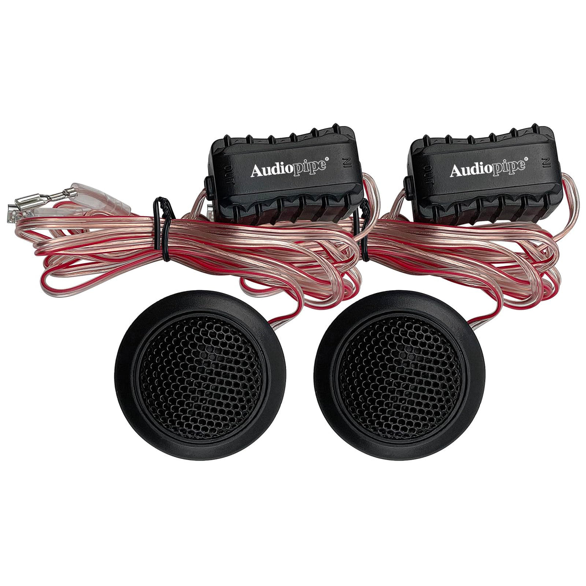 Set de Medios Audiopipe Fibra Carbono 6.5 350W