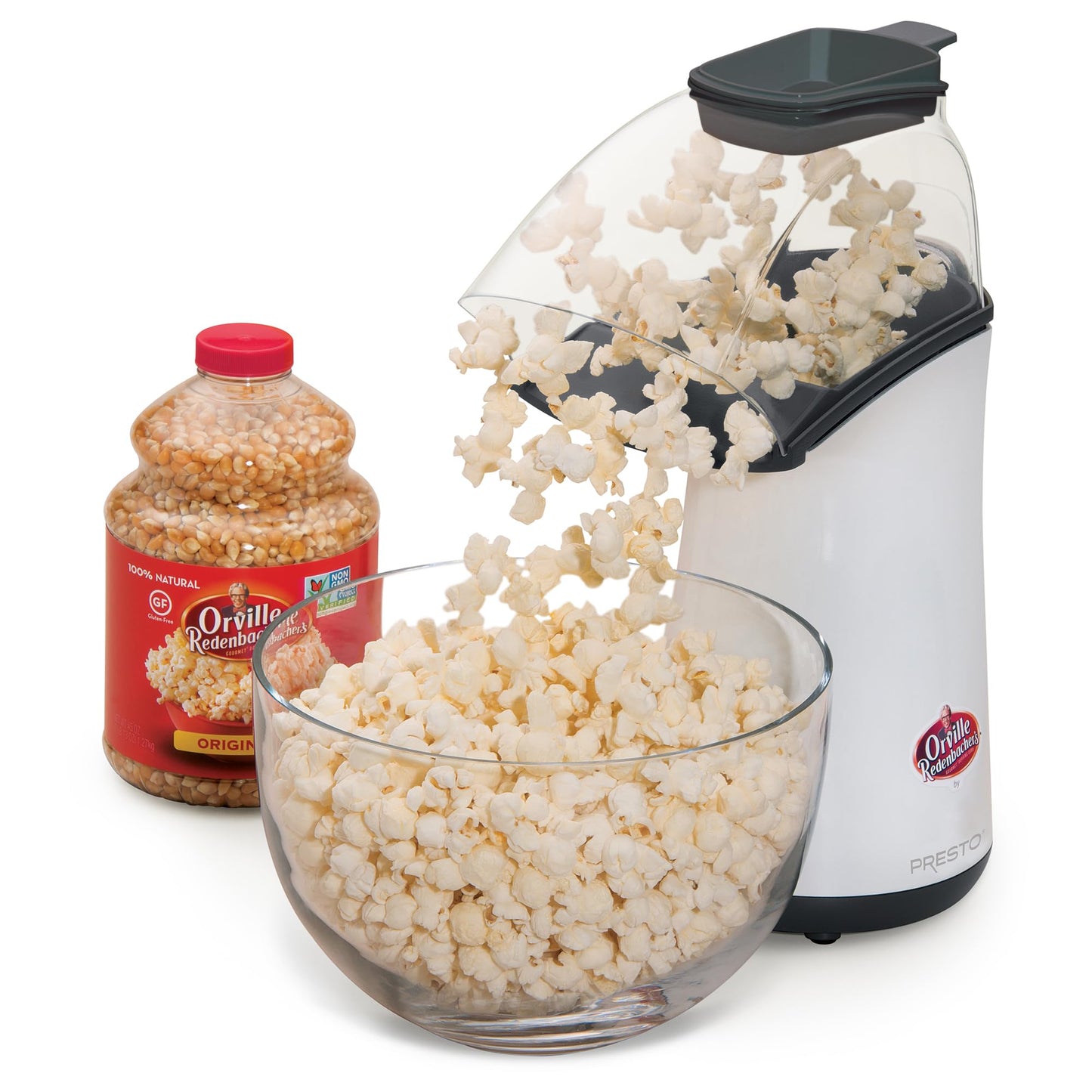 Palomitero Eléctrico Presto Orville Redenbacher Blanco 1 Litro