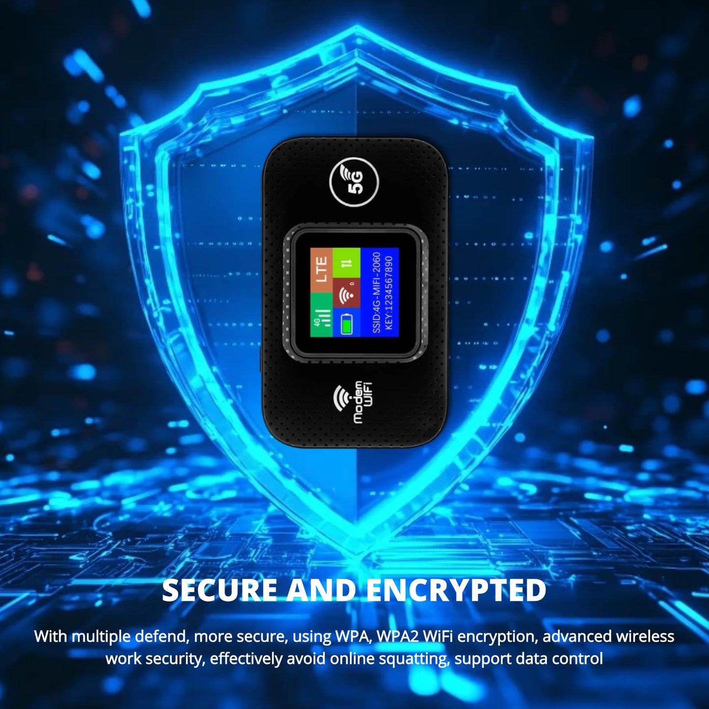 Hotspot Móvil Yunseity Blanco 4G LTE con Ranura para Tarjeta SIM y Velocidad de hasta 150 Mbps