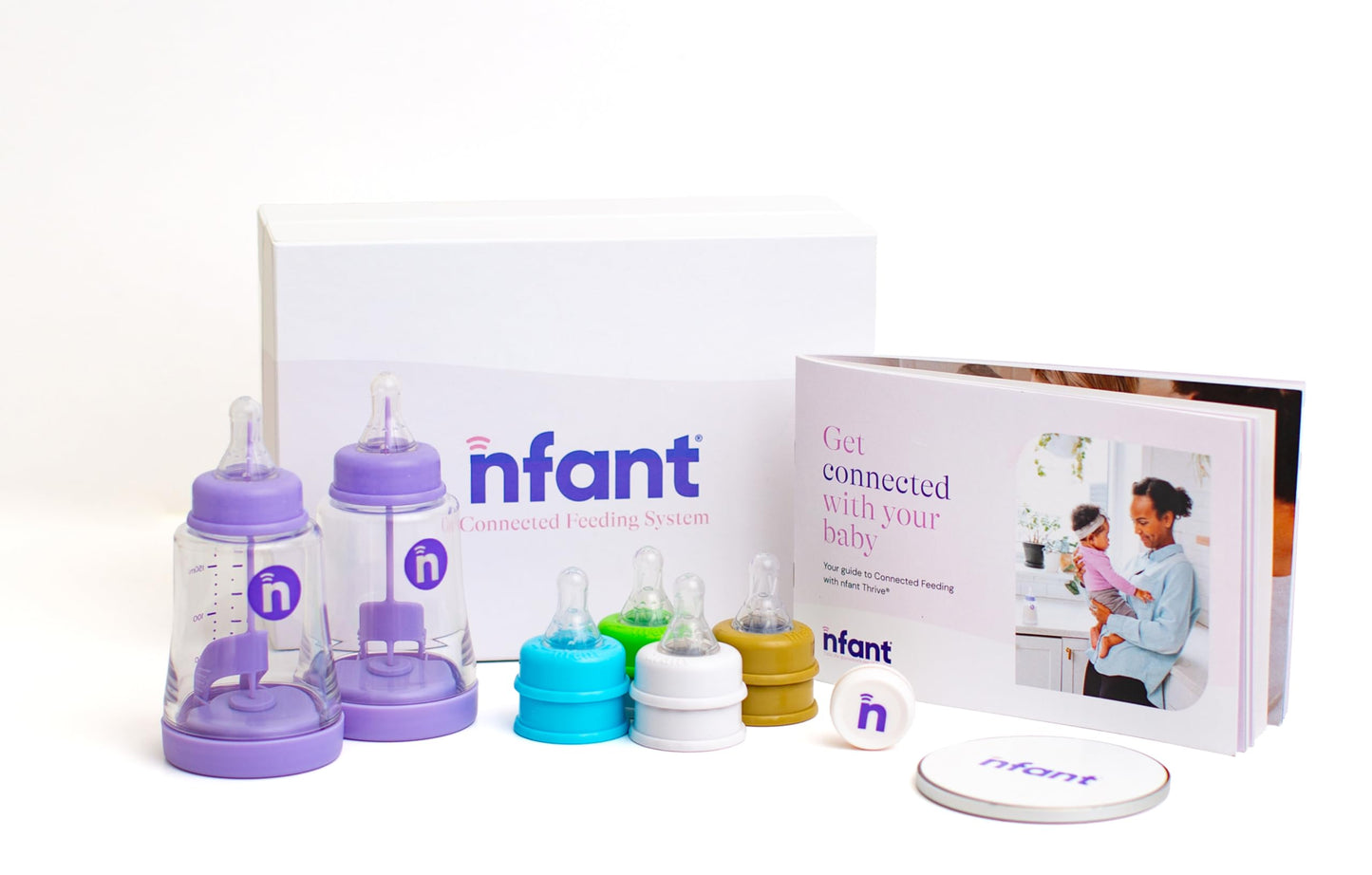 Kit de Selección de Flujo de Pezón nfant en Paquete de 4