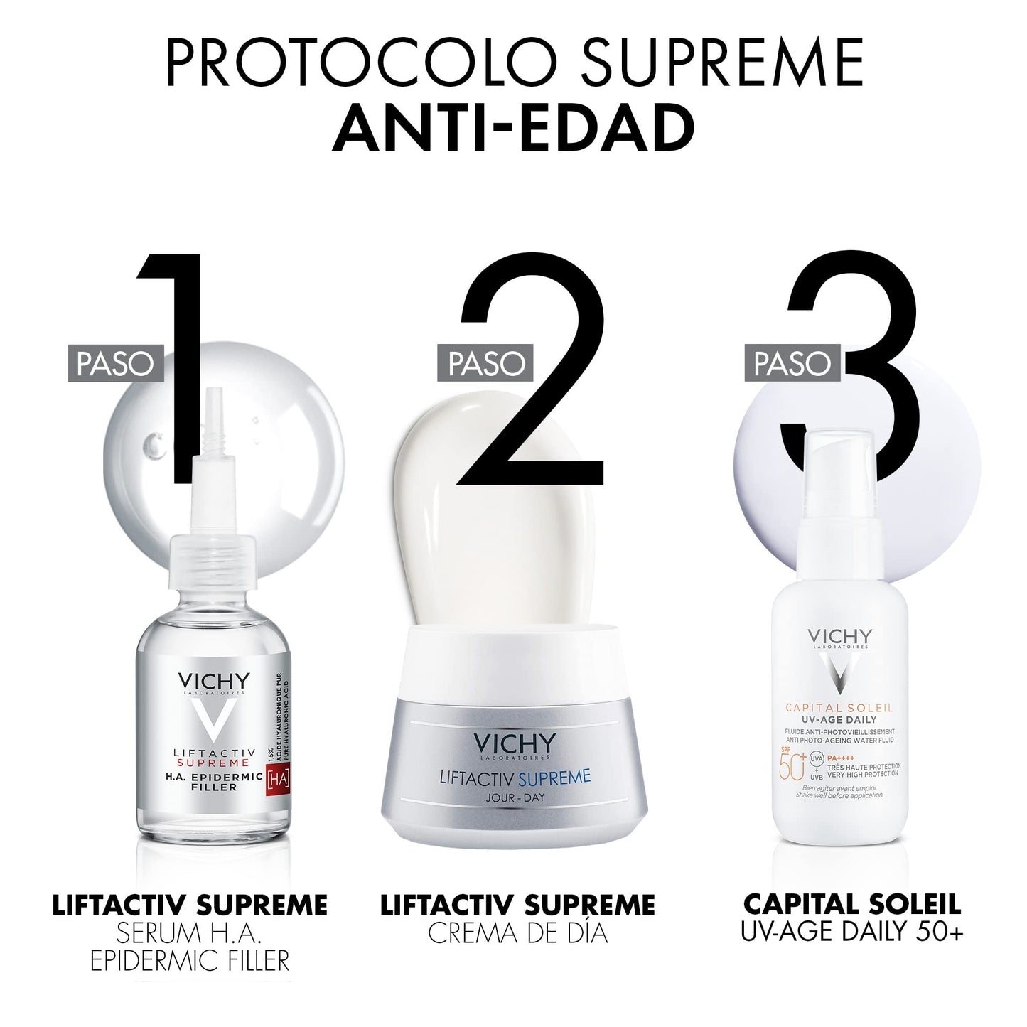 Sérum Facial Anti-arrugas HA Epidermic Filler Vichy Liftactiv Supreme 30 ml