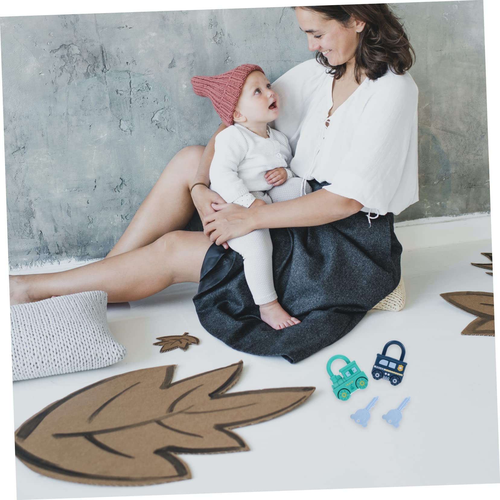 BCOATH 3 Piezas Juguetes de avión para niños pequeños 1-3 Actividades de Aprendizaje Preescolar Juguetes para niños pequeños Juguetes Infantiles Juguetes de motricidad Fina Tren